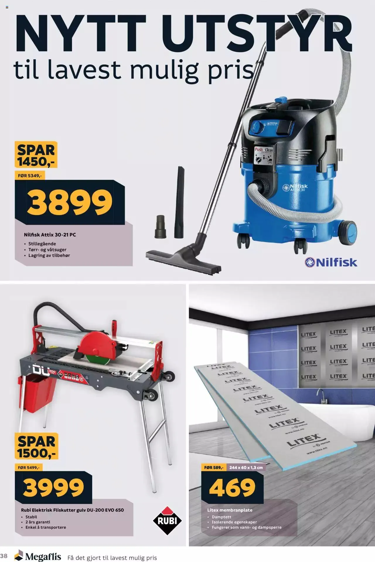 Megaflis kundeavis fra 31. august til 17. september 2023 - kundeavisside 38