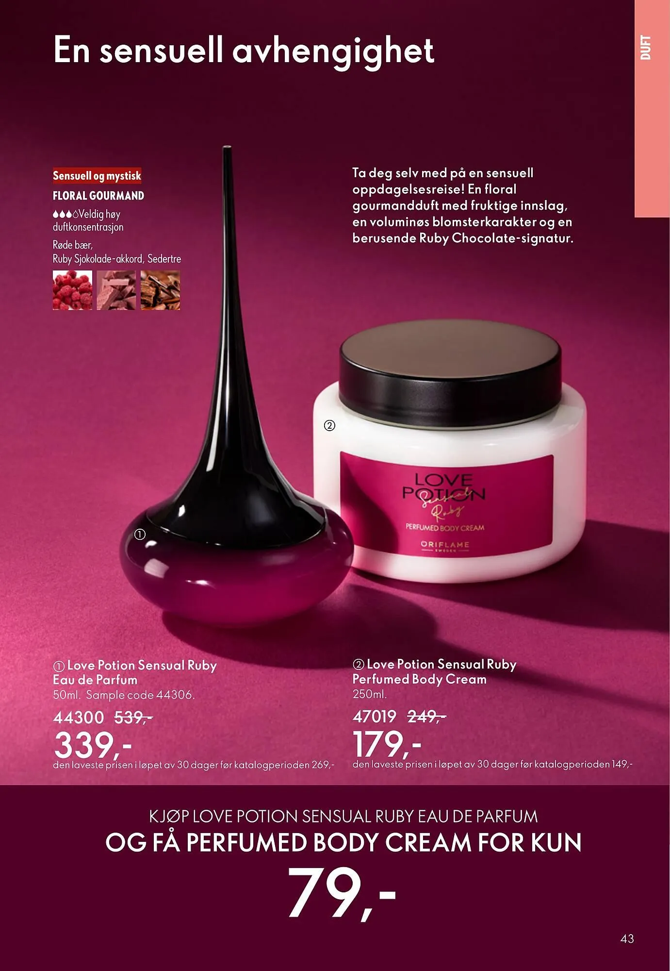 Oriflame katalog fra 11. mars til 31. mars 2026 - kundeavisside 43