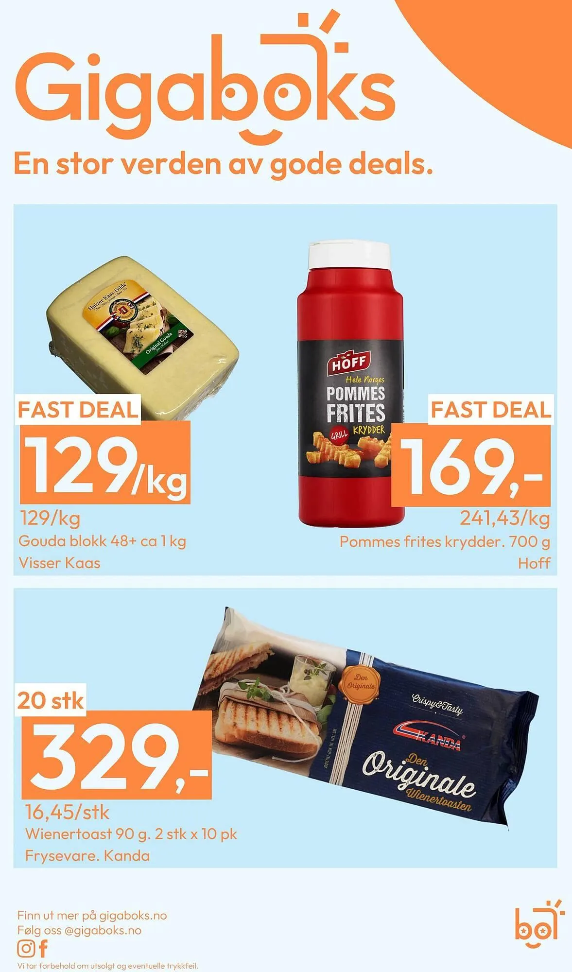 Gigaboks Kundeavis fra 15. oktober til 18. oktober 2024 - kundeavisside 17