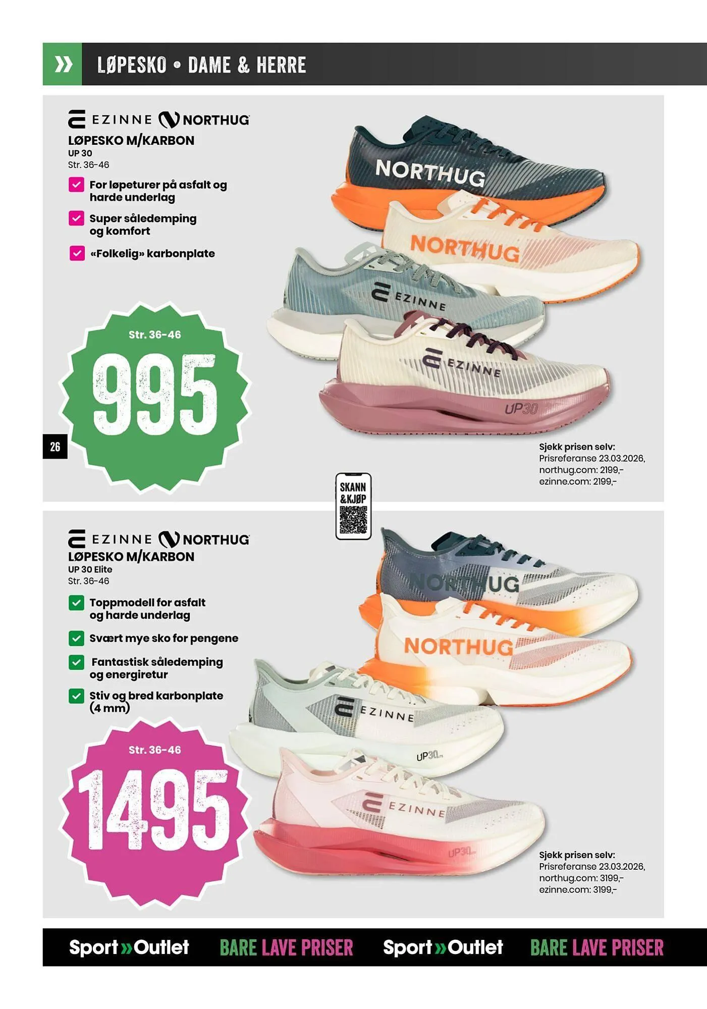 Sport Outlet kundeavis fra 14. april til 4. mai 2026 - kundeavisside 26