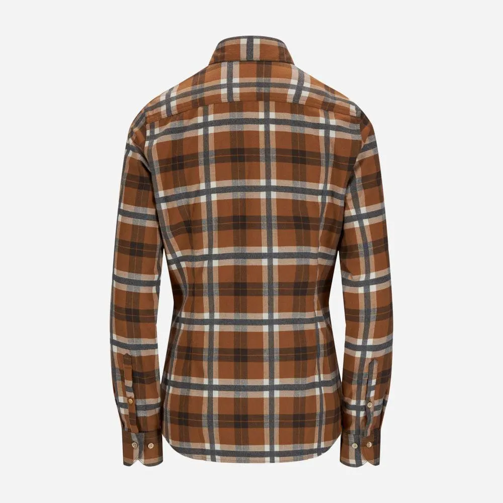 Sofie Casual Shirt - Brwon