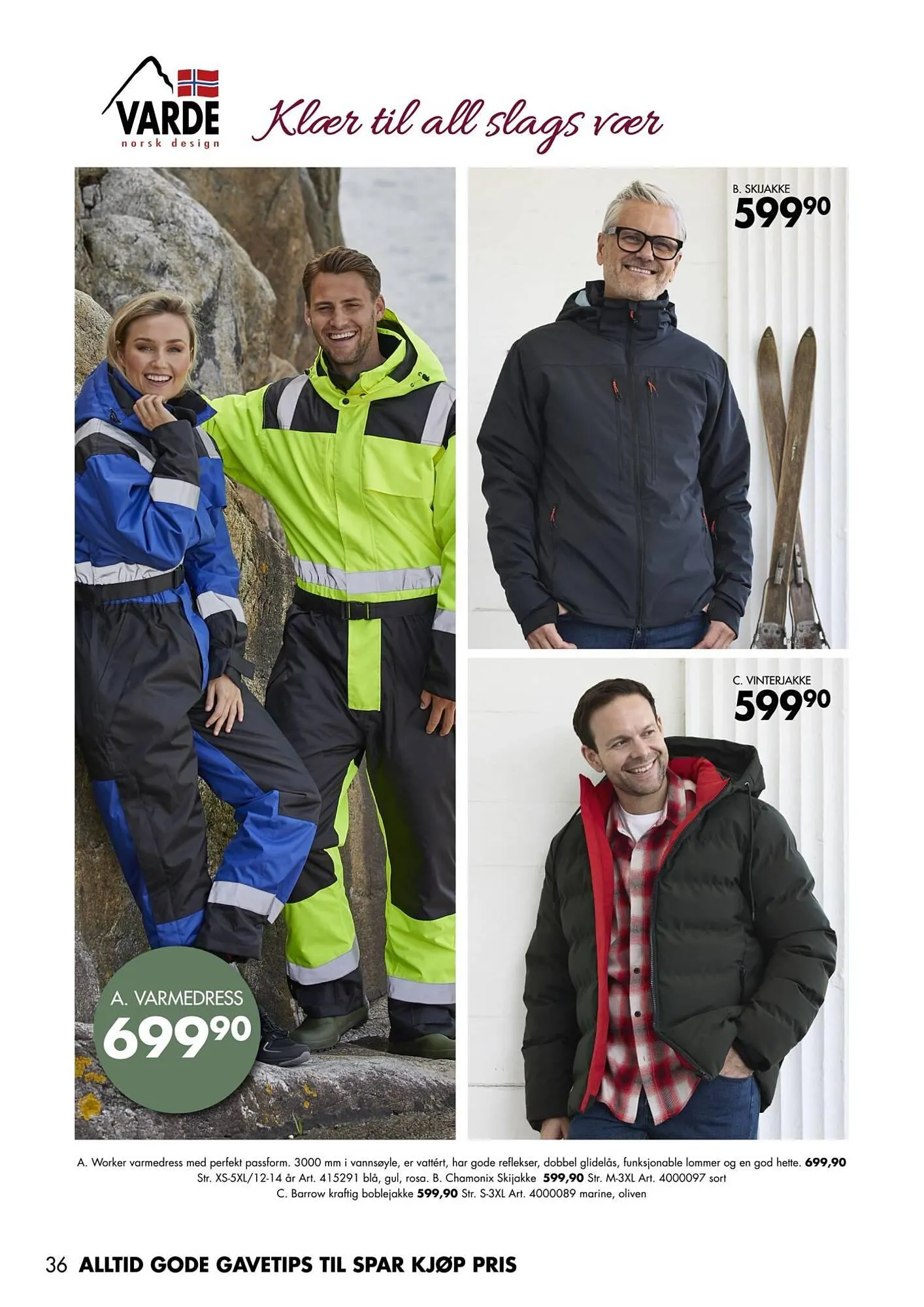 Sparkjøp kundeavis fra 20. oktober til 24. desember 2025 - kundeavisside 36