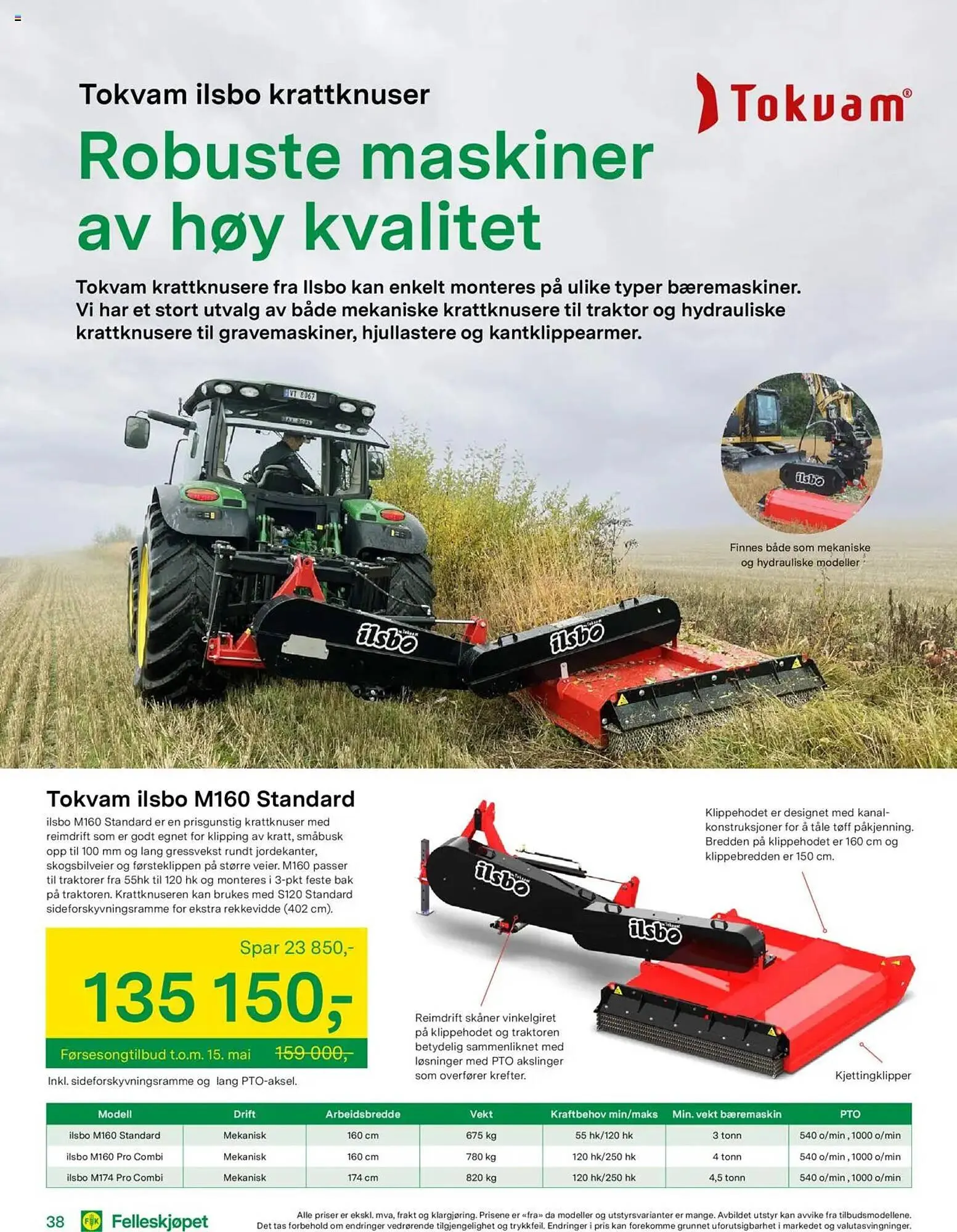 Felleskjøpet Kundeavis fra 9. mai til 31. desember 2025 - kundeavisside 38