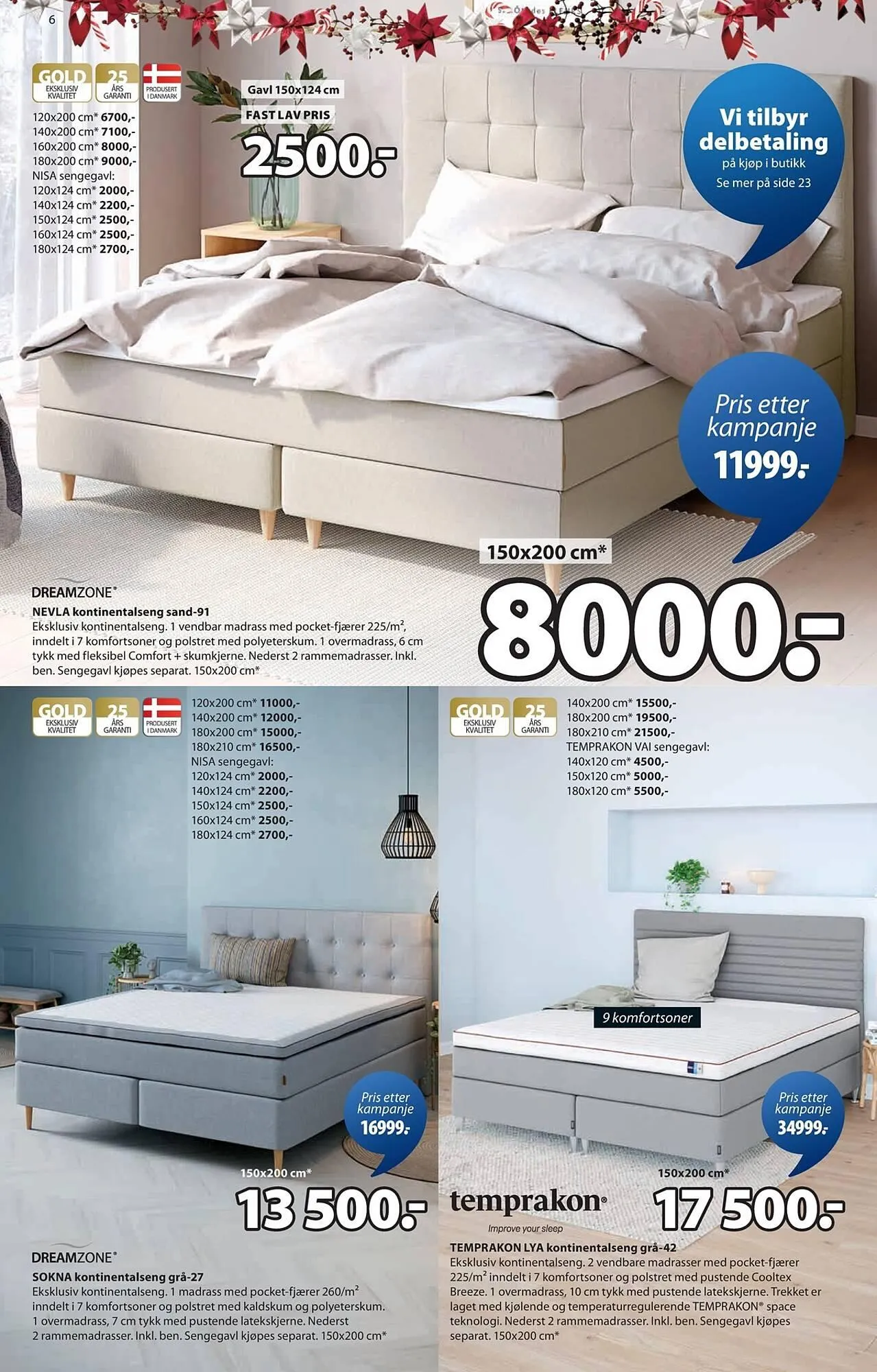 JYSK kundeavis fra 1. desember til 23. desember 2025 - kundeavisside 7