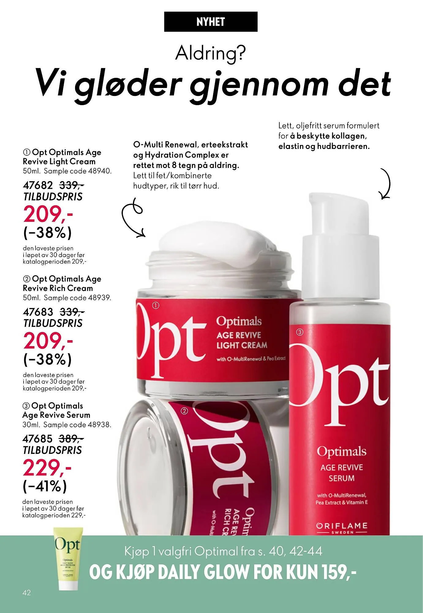 Oriflame katalog fra 1. april til 30. april 2026 - kundeavisside 42
