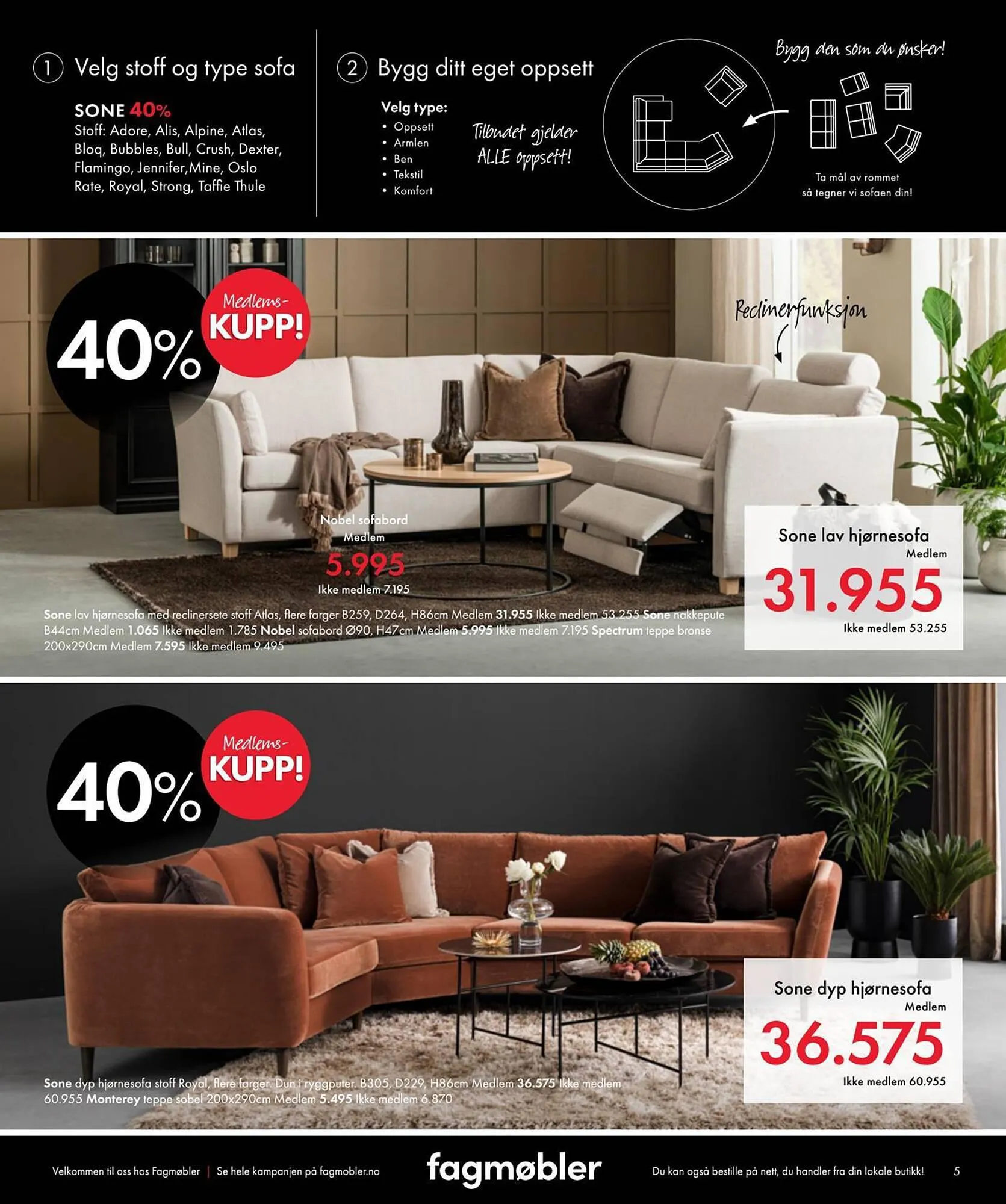 Fagmøbler Kundeavis fra 30. september til 31. oktober 2023 - kundeavisside 5