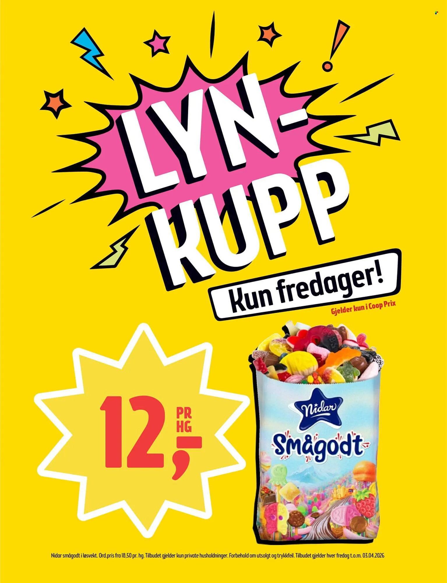 Coop Prix kundeavis fra 1. januar til 4. januar 2026 - kundeavisside 3