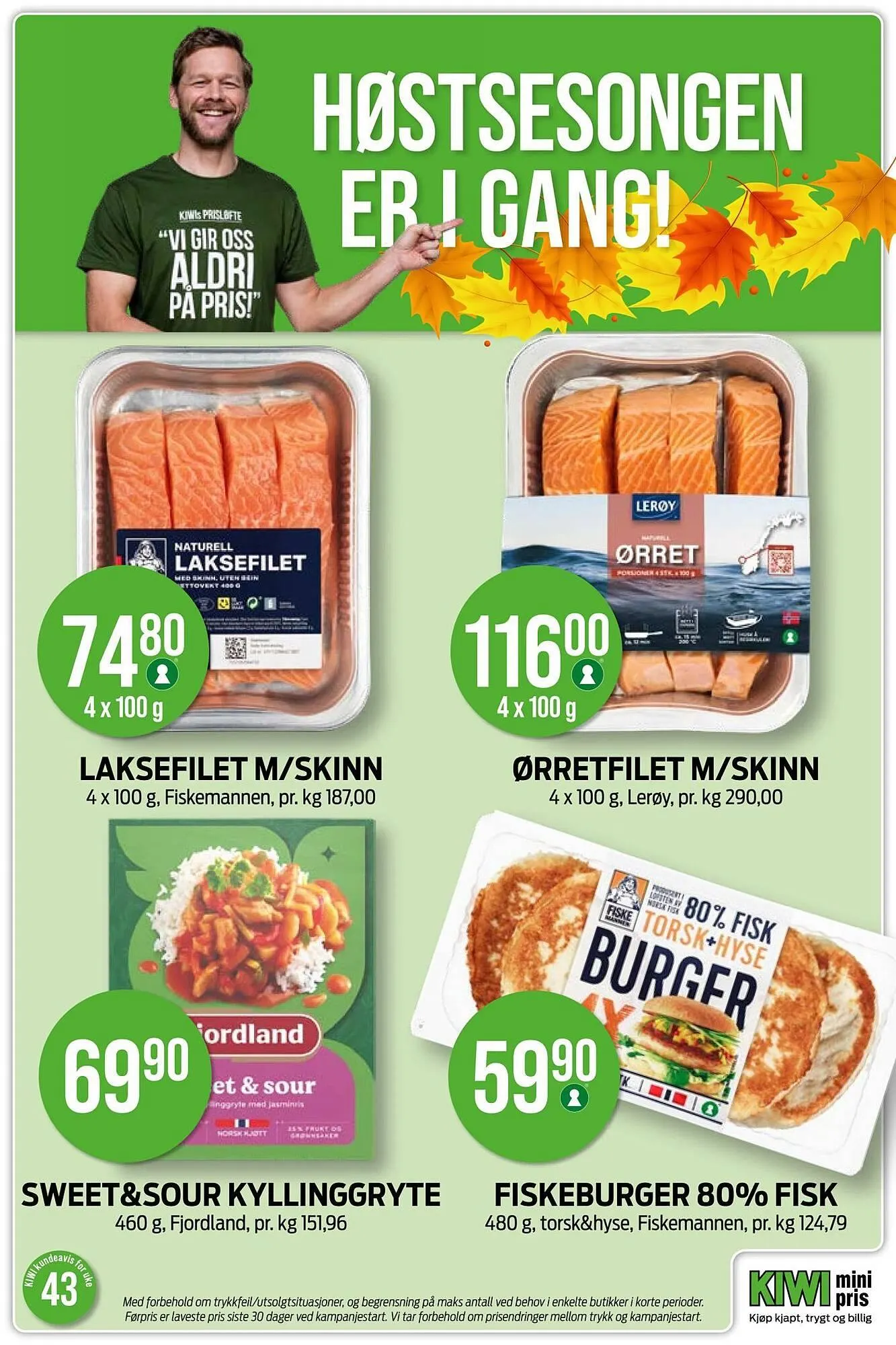 Kiwi kundeavis fra 20. oktober til 26. oktober 2025 - kundeavisside 11