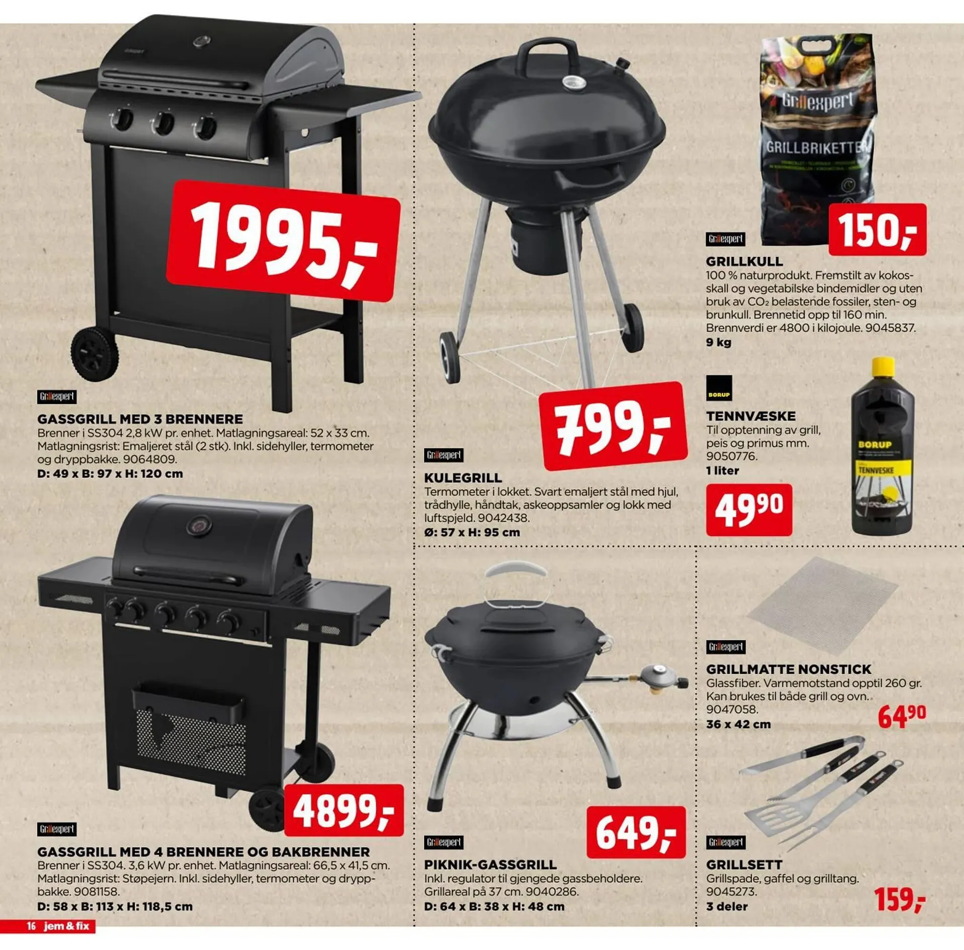 Jem & fix kundeavis fra 5. april til 12. april 2026 - kundeavisside 16