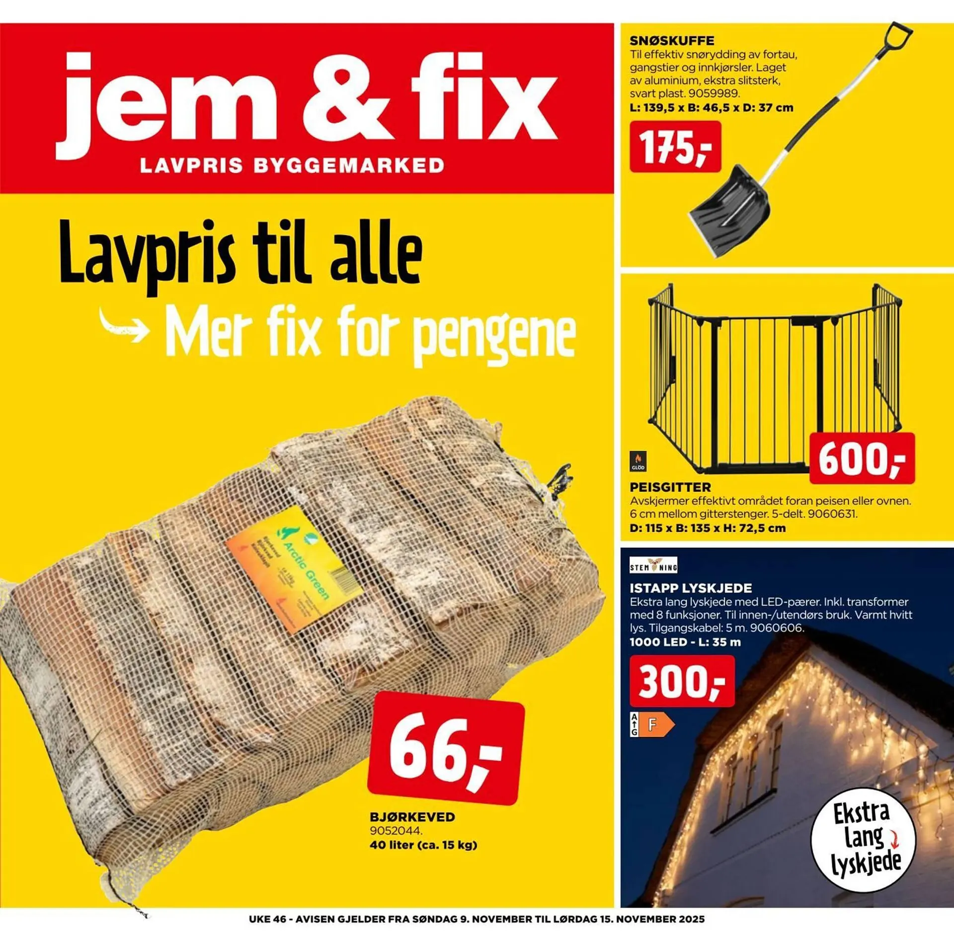 Jem & fix kundeavis - 1