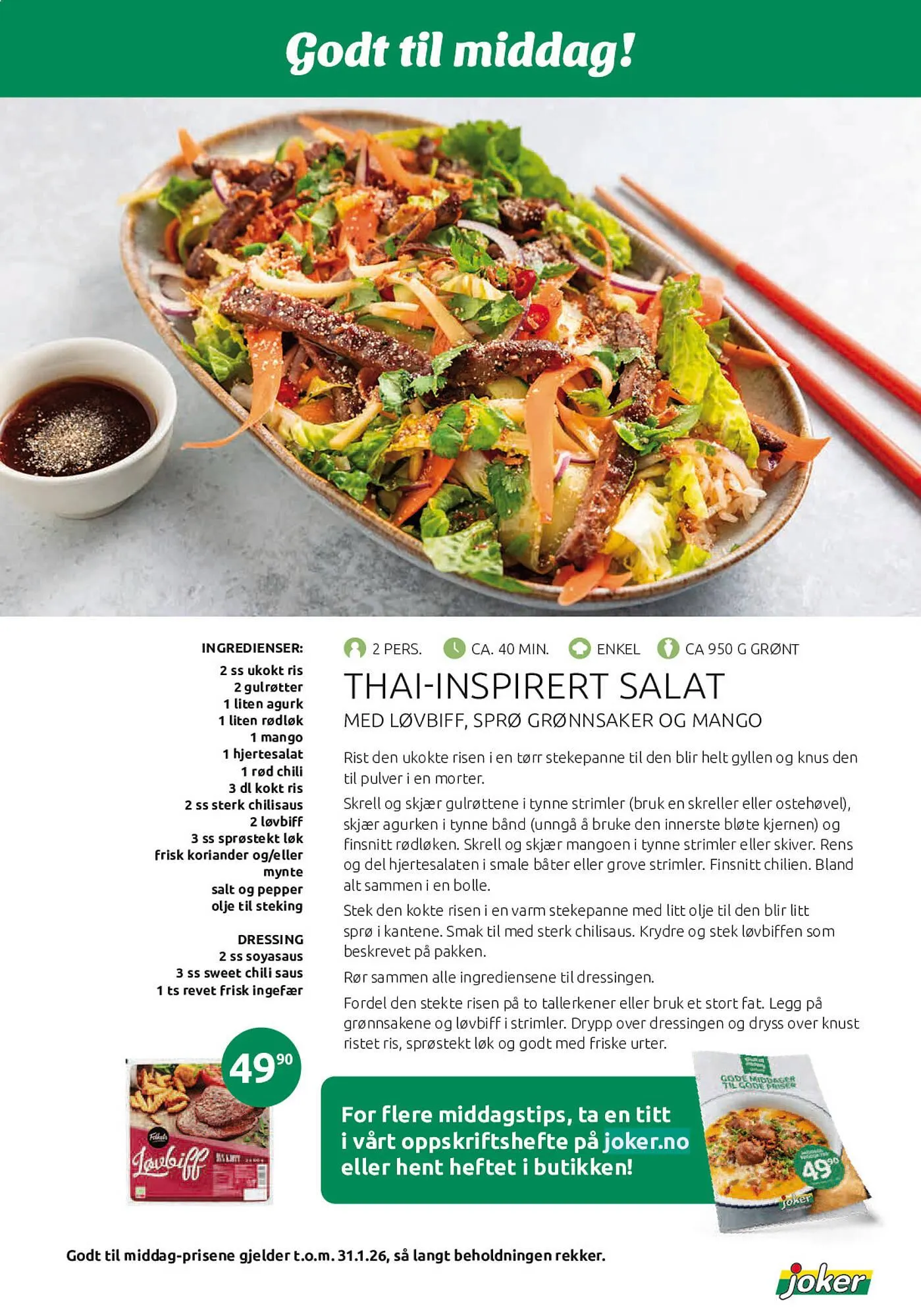 Joker kundeavis fra 5. januar til 17. januar 2026 - kundeavisside 12