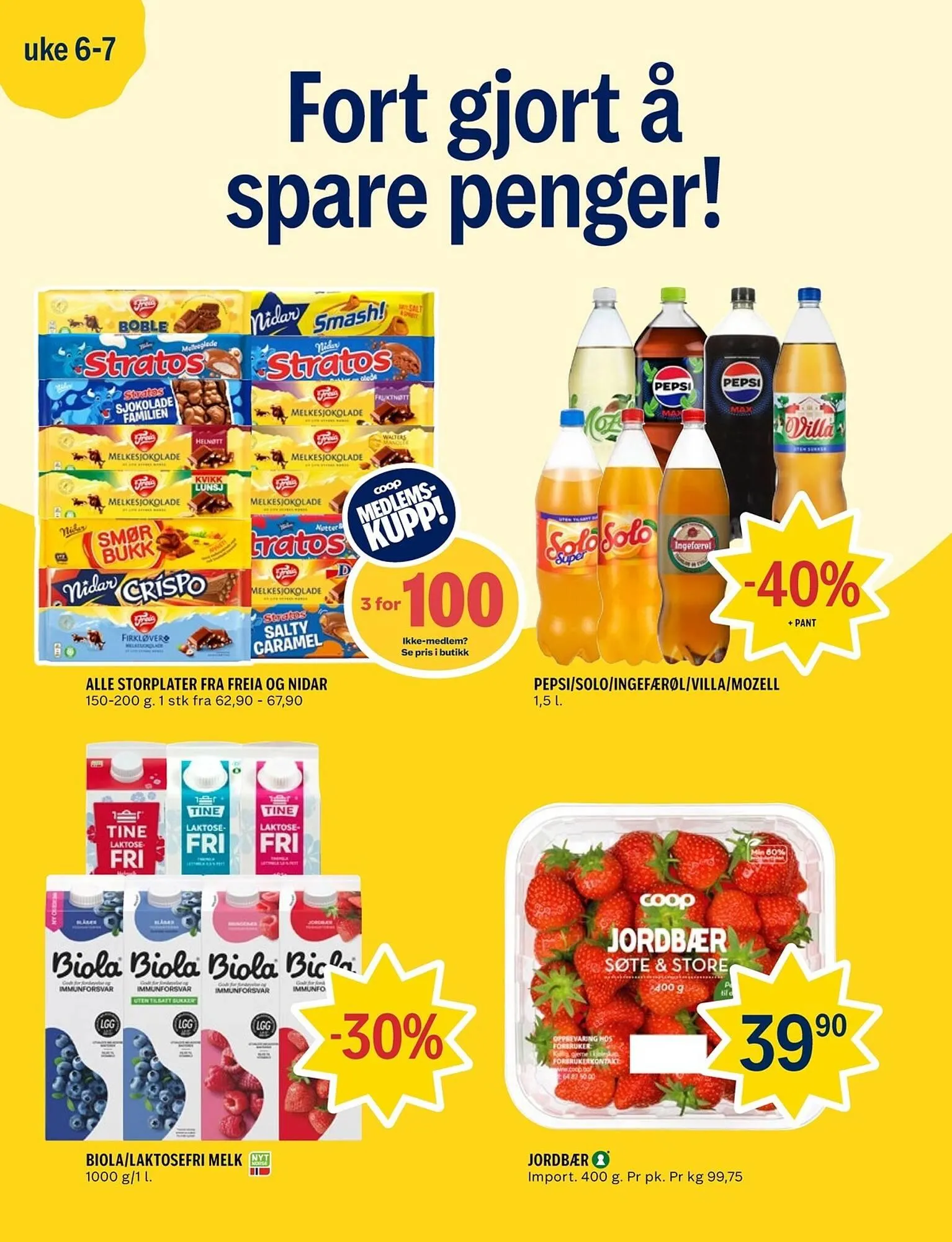 Coop Prix kundeavis fra 2. februar til 15. februar 2026 - kundeavisside 2