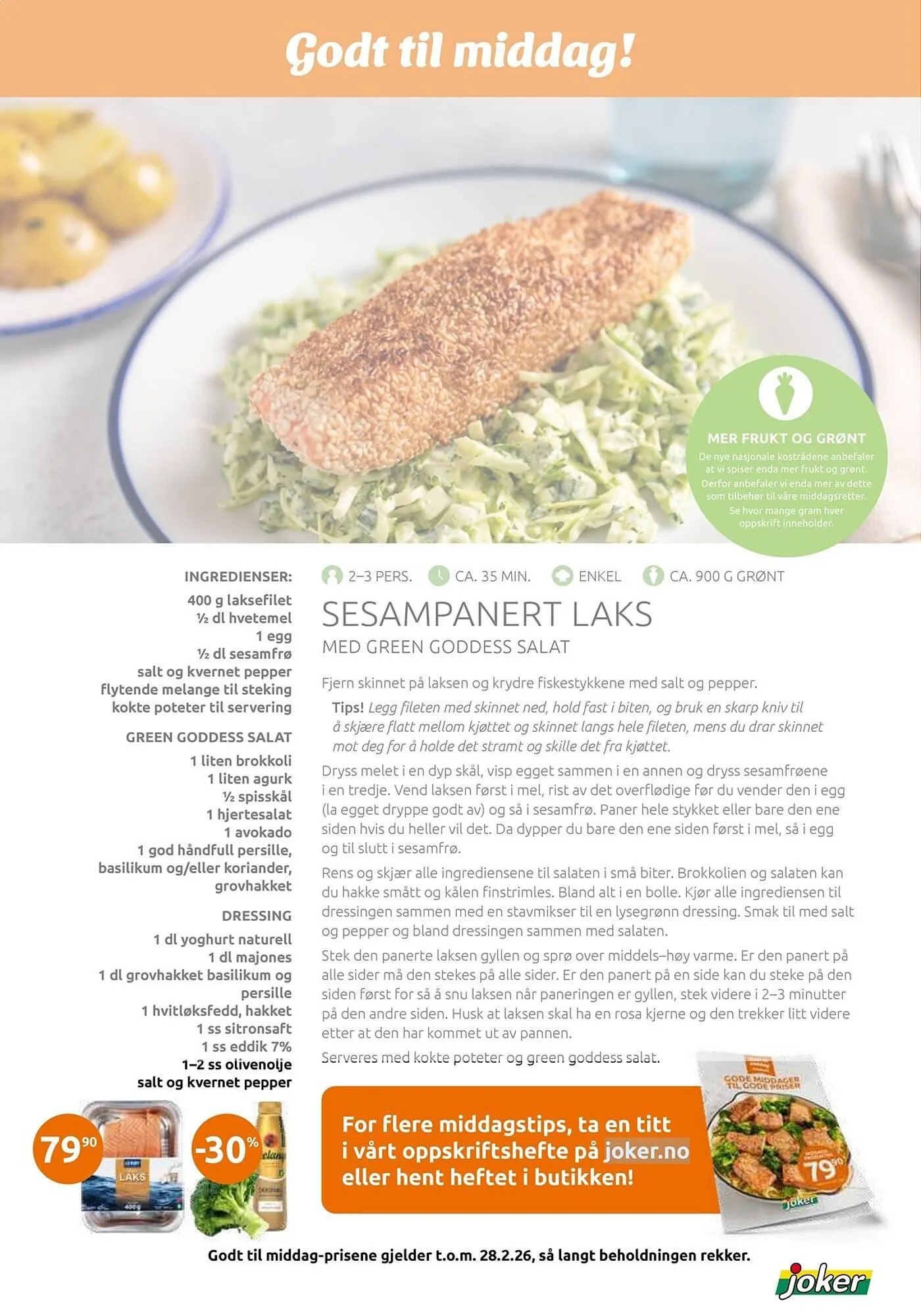 Joker kundeavis fra 10. februar til 15. februar 2026 - kundeavisside 13