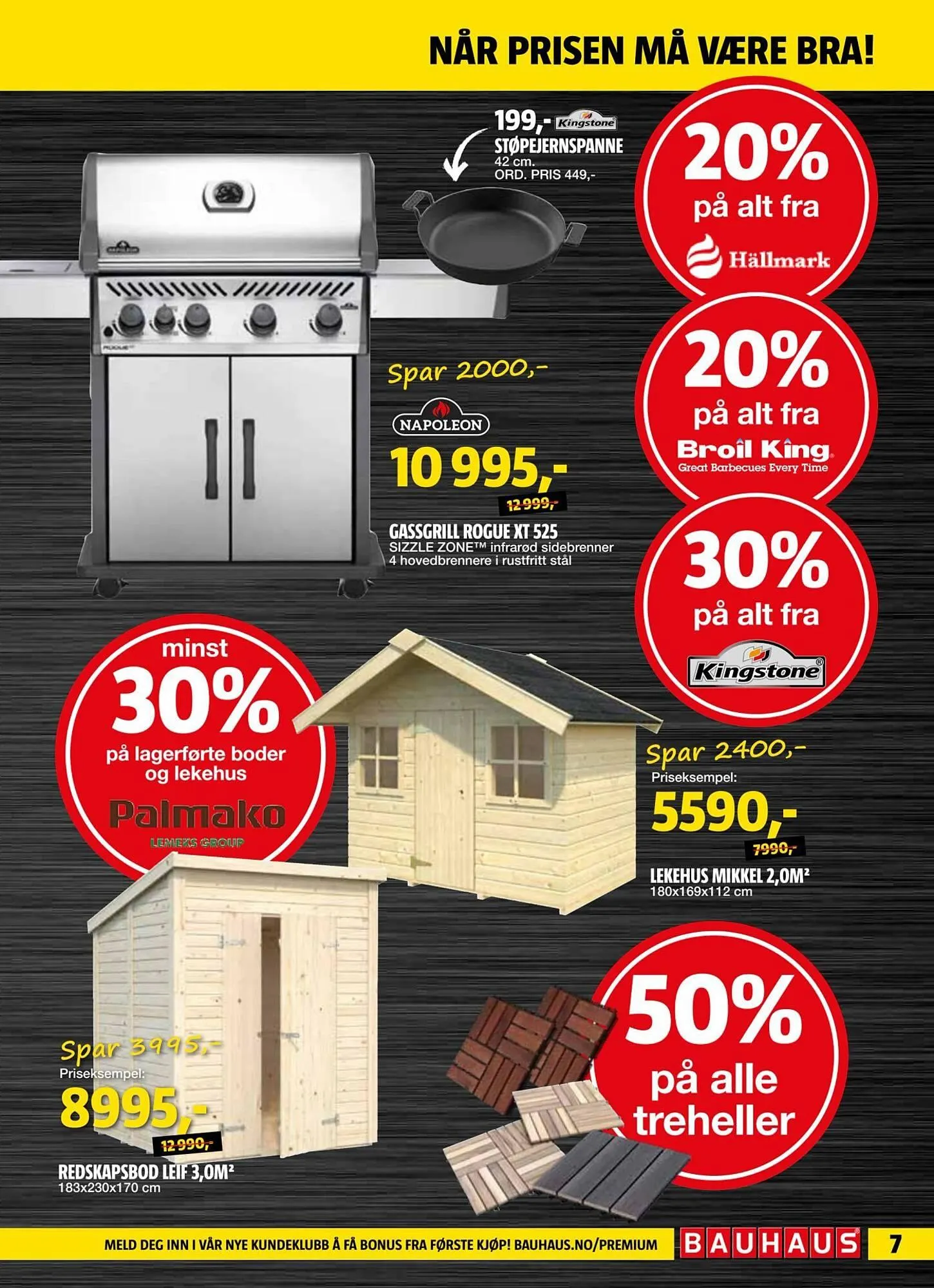 Bauhaus Kundeavis fra 24. november til 2. desember 2024 - kundeavisside 7