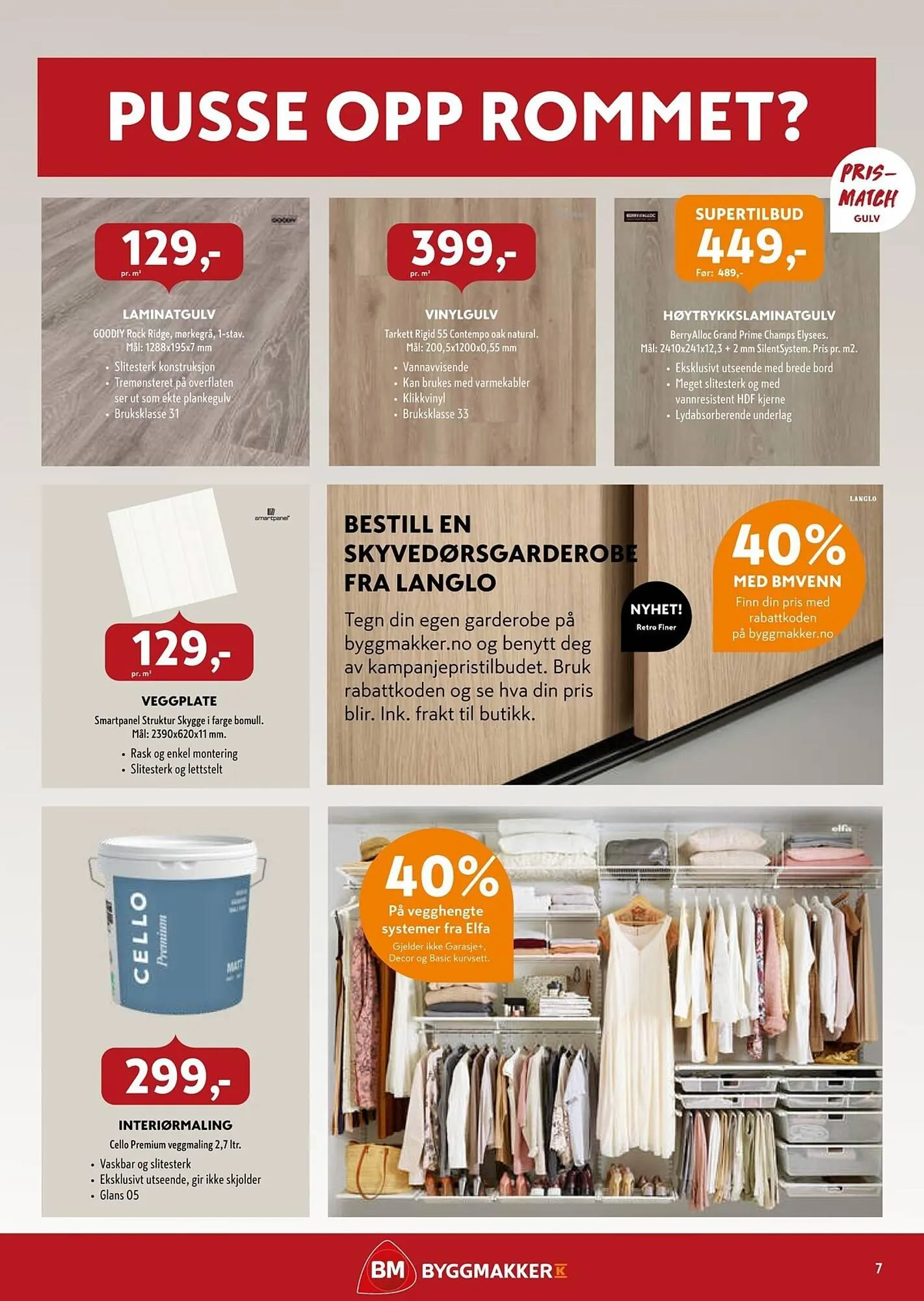 Byggmakker Kundeavis fra 5. mai til 1. juni 2024 - kundeavisside 7