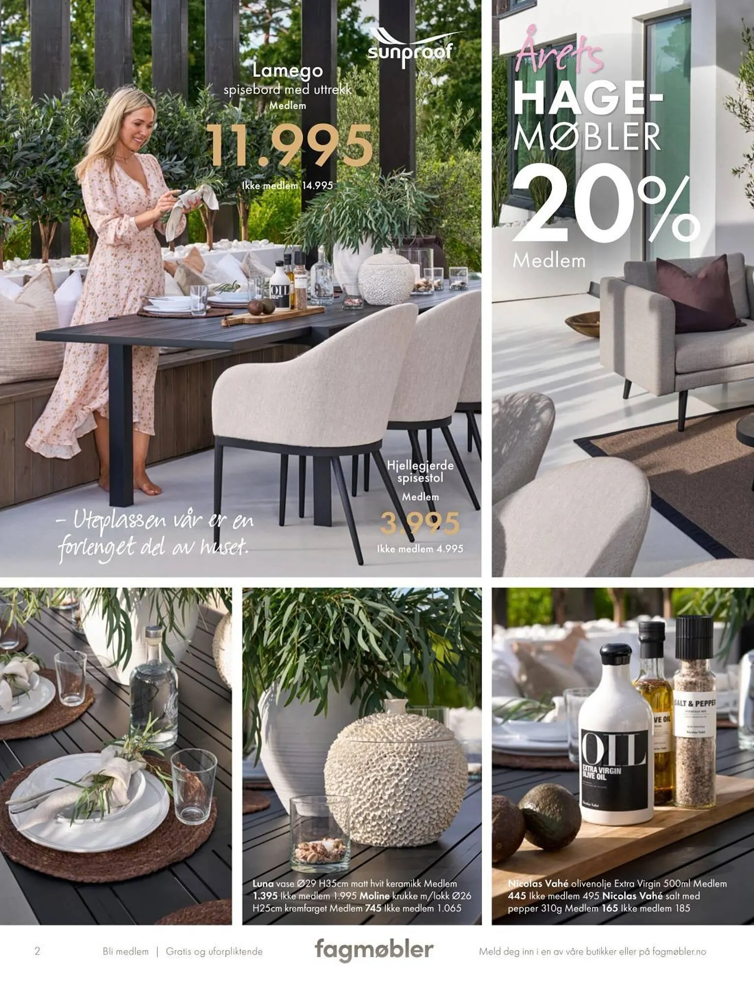 Fagmøbler Kundeavis fra 20. februar til 30. september 2025 - kundeavisside 2