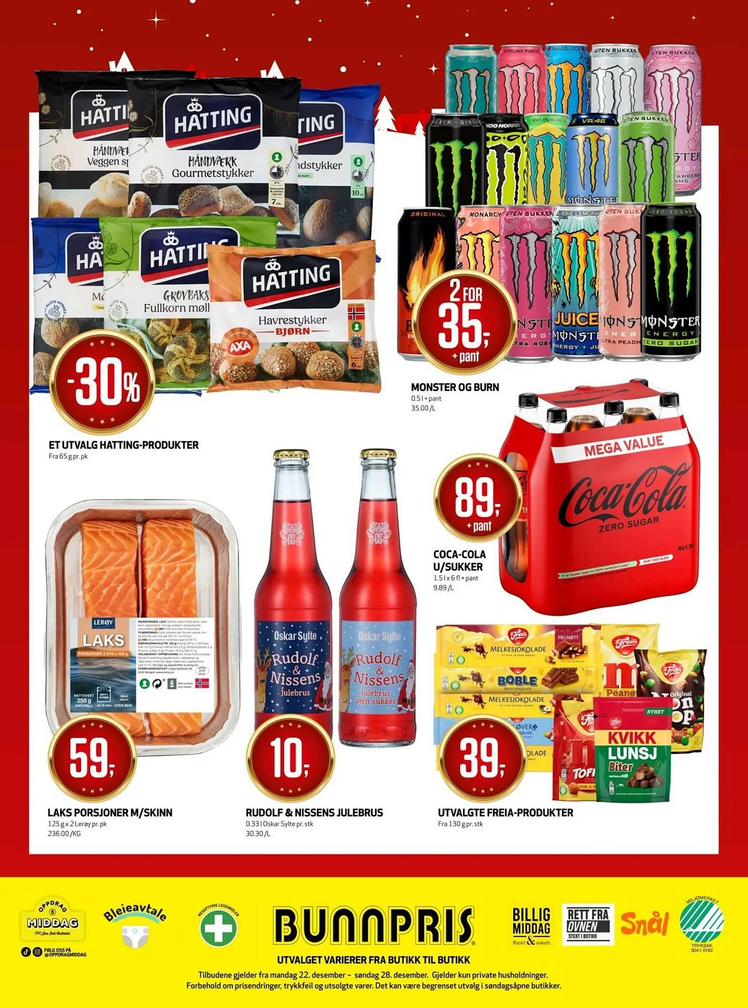 Bunnpris fra 22. desember til 28. desember 2025 - kundeavisside 26