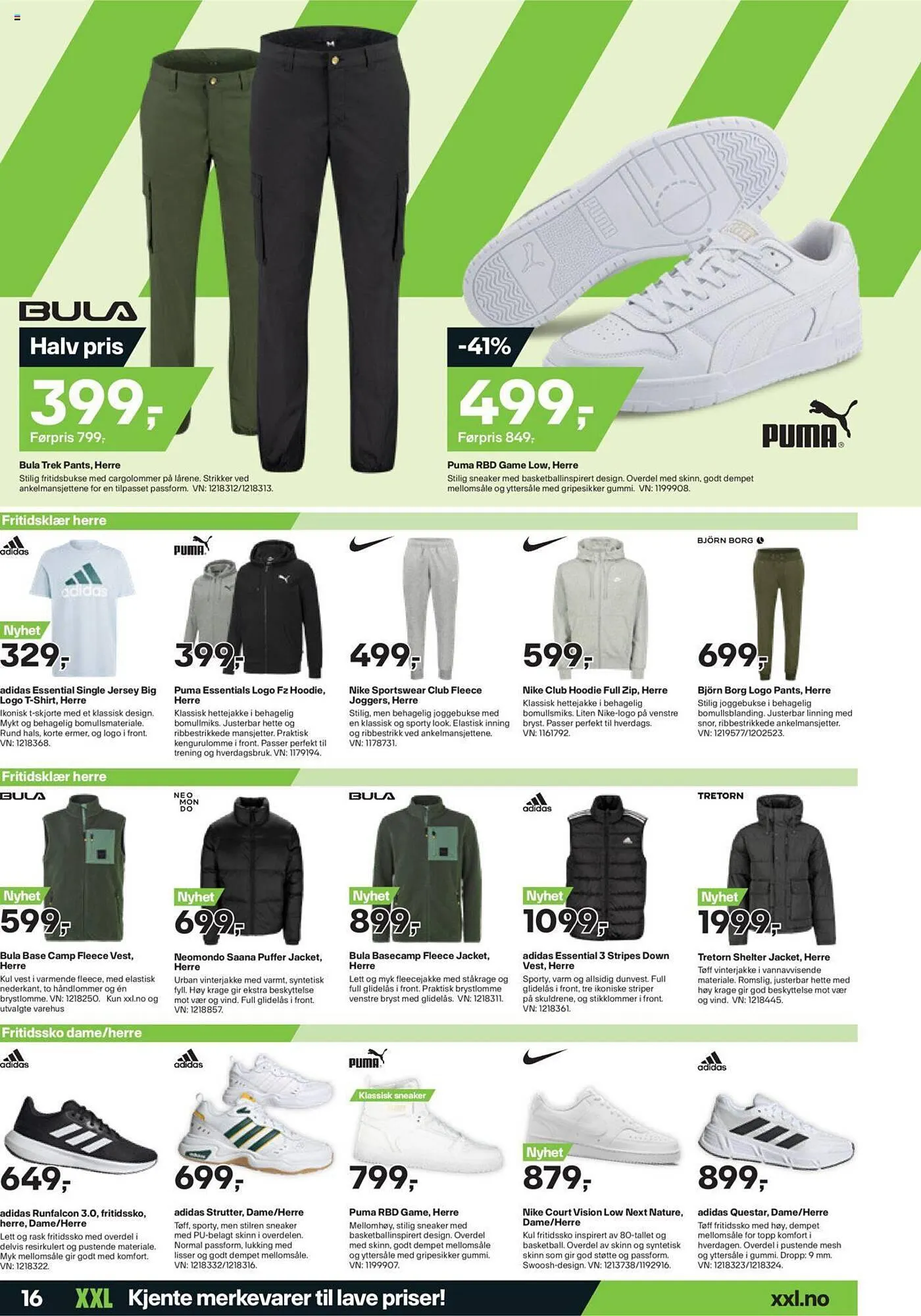 XXL Sport Kundeavis fra 18. september til 24. september 2023 - kundeavisside 16