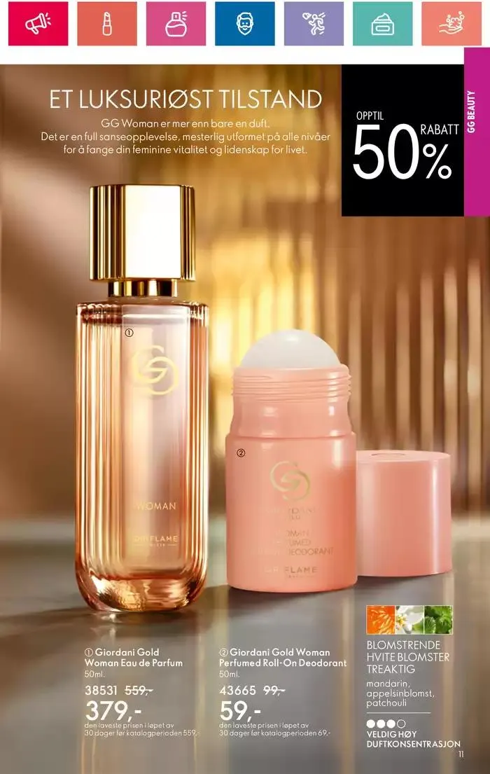 ORIFLAME Kundeavis fra 26. oktober til 9. november 2024 - kundeavisside 11