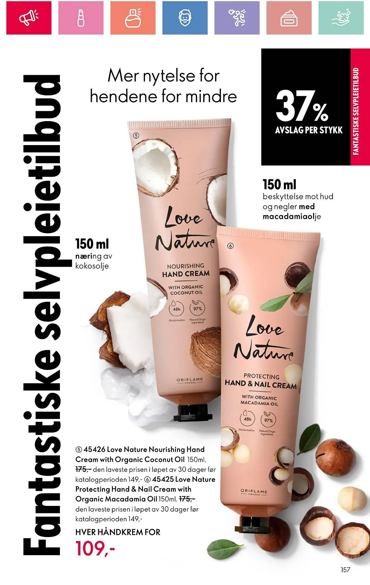Oriflame Kundeavis fra 5. januar til 25. januar 2025 - kundeavisside 157