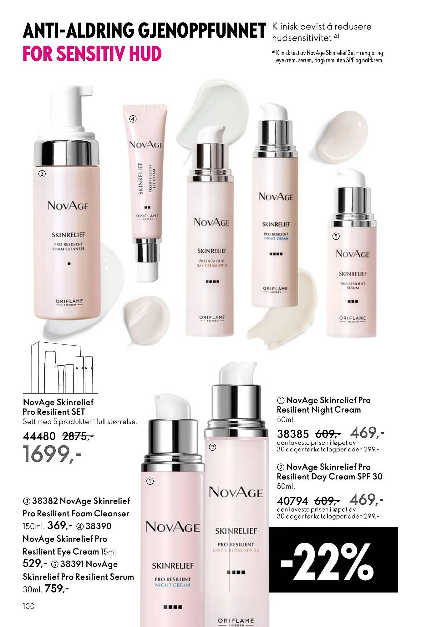 Oriflame katalog fra 8. oktober til 28. oktober 2025 - kundeavisside 100