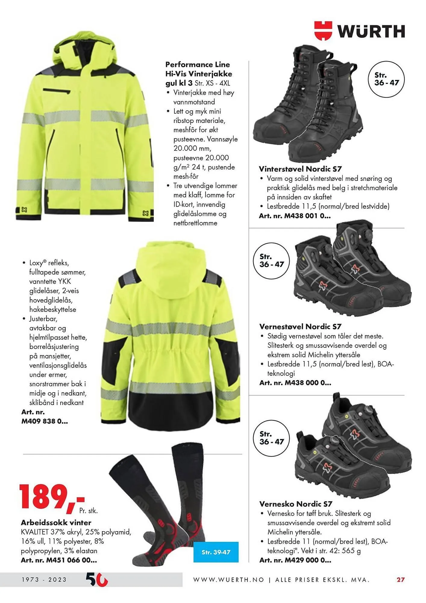 Würth Kundeavis fra 6. desember til 31. desember 2023 - kundeavisside 27