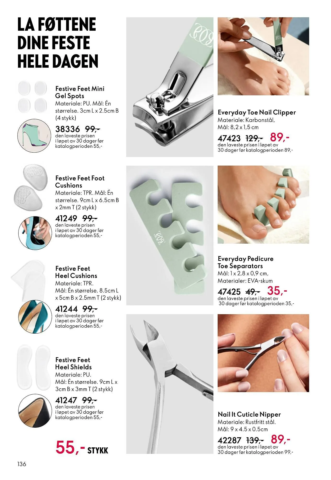 Oriflame katalog fra 8. oktober til 28. oktober 2025 - kundeavisside 136