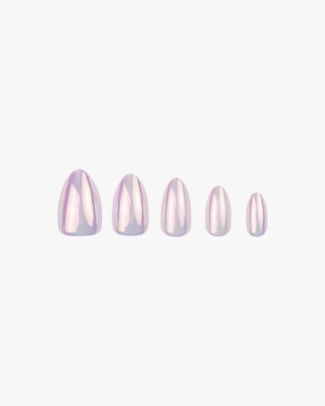Reusable Press-On Nails Lavender Haze 30 stk