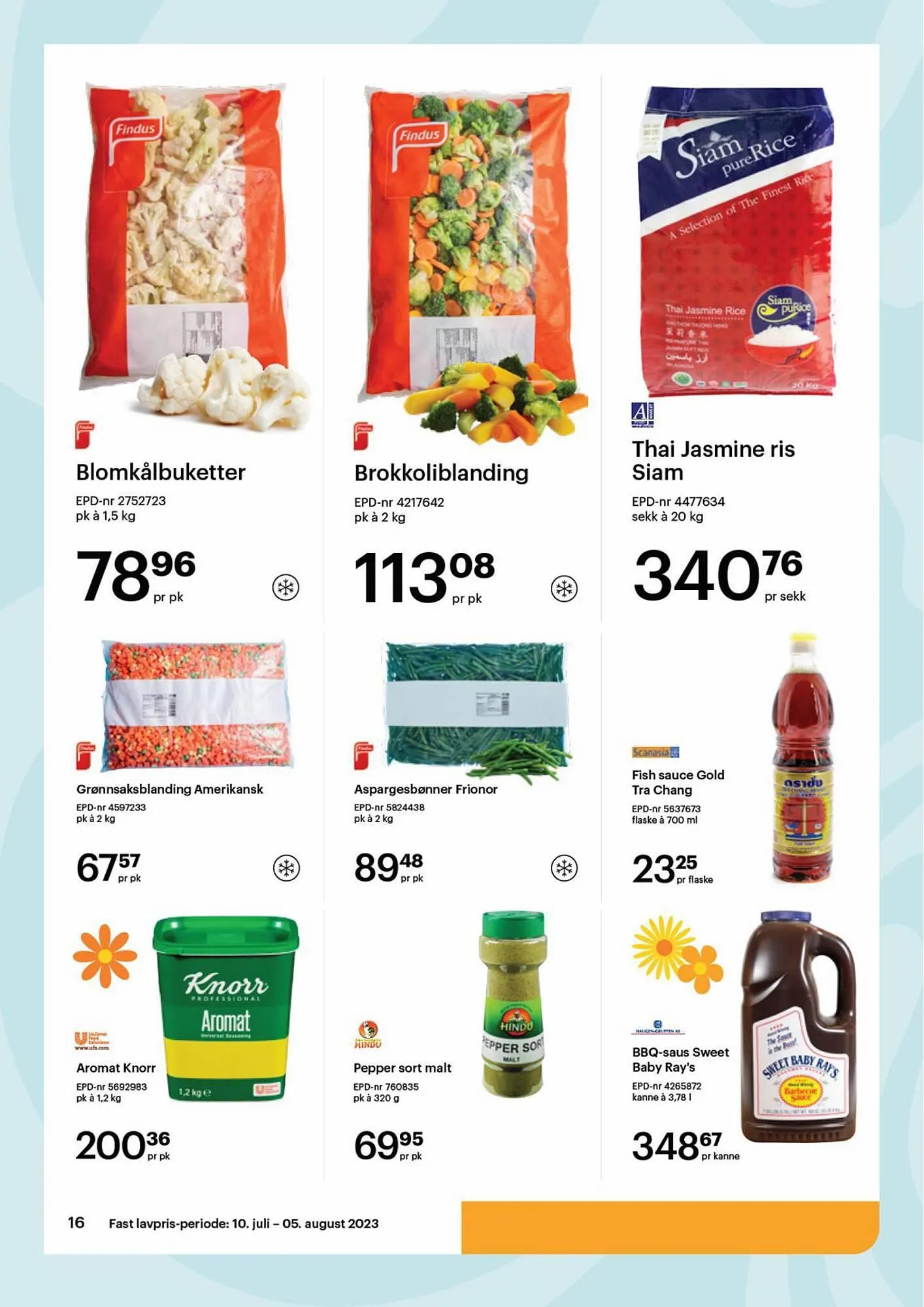 Storcash Kundeavis fra 10. juli til 5. august 2023 - kundeavisside 16