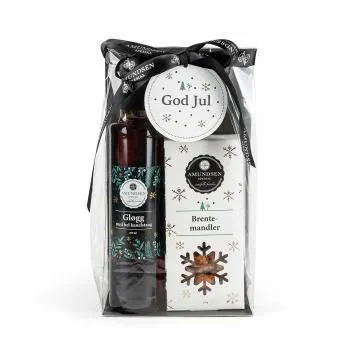 Gavepakke gløgg + brente mandler