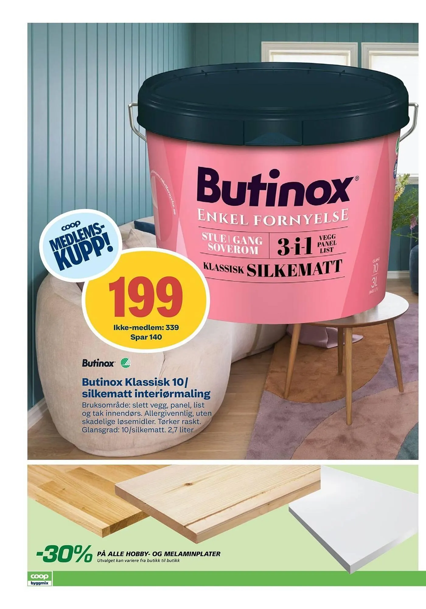 Coop Byggmix kundeavis fra 13. oktober til 26. oktober 2025 - kundeavisside 2