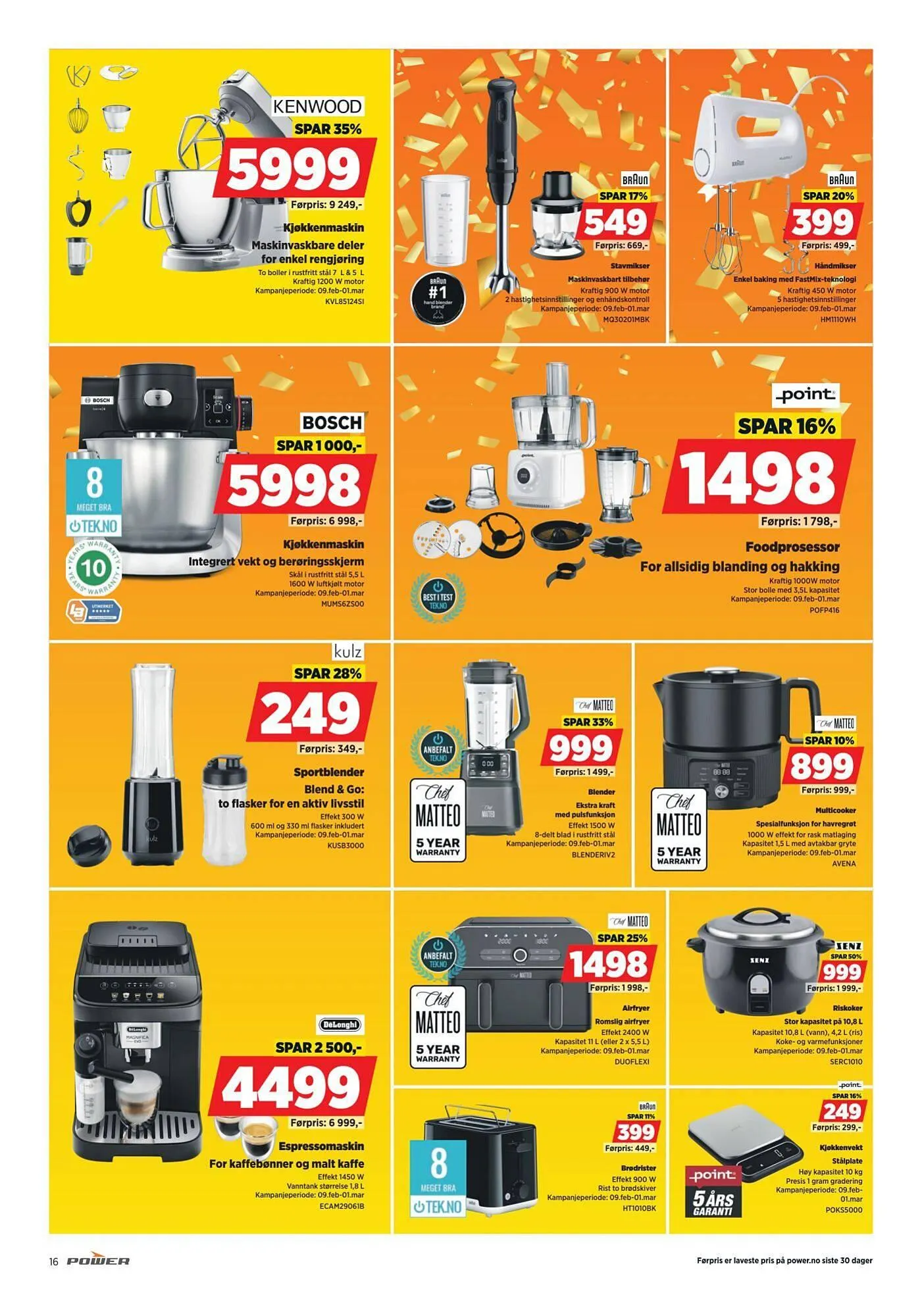 POWER kundeavis fra 16. februar til 23. februar 2026 - kundeavisside 16