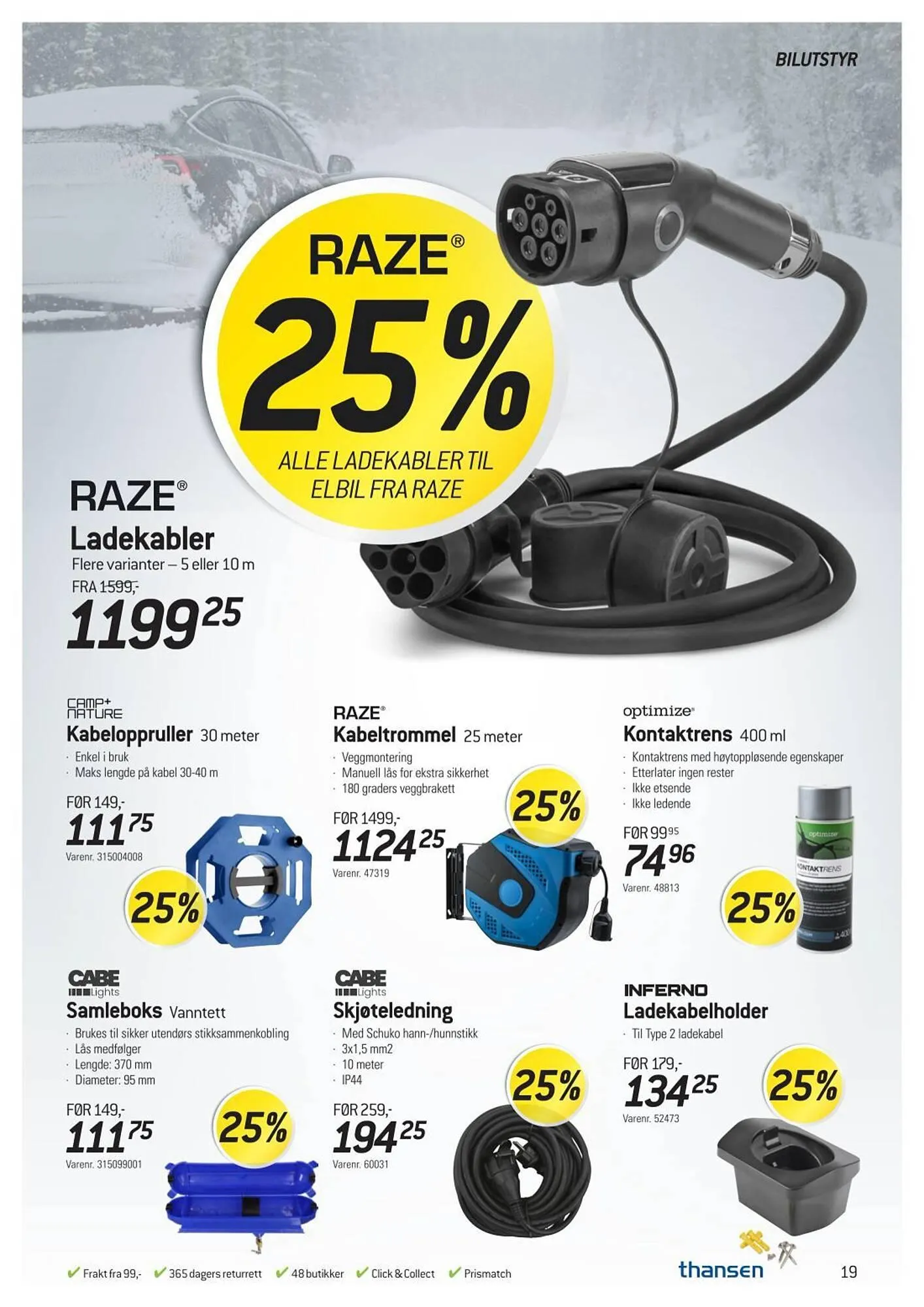 Thansen Kundeavis fra 26. februar til 25. mars 2025 - kundeavisside 19