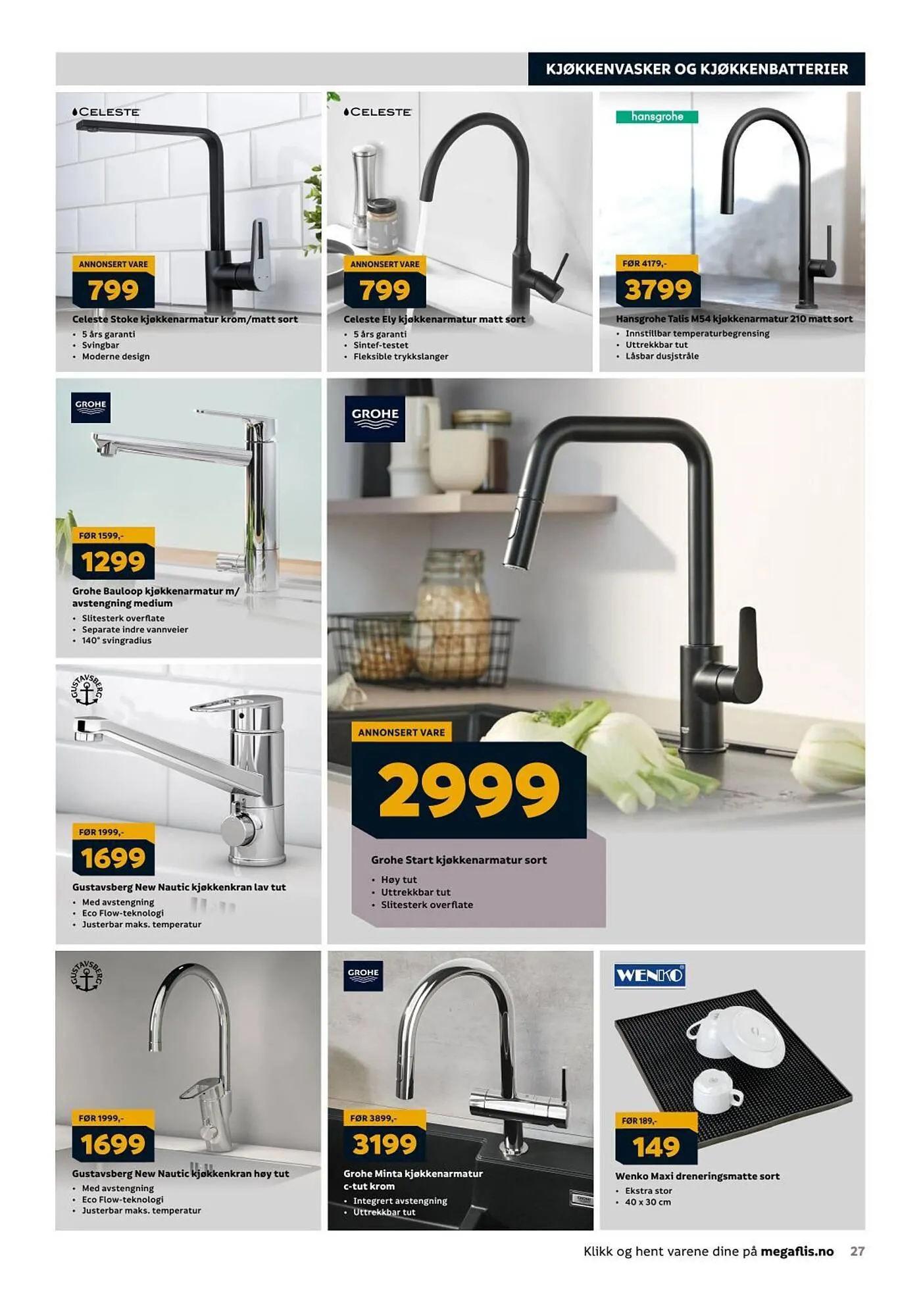 Megaflis Kundeavis fra 27. februar til 16. mars 2025 - kundeavisside 27