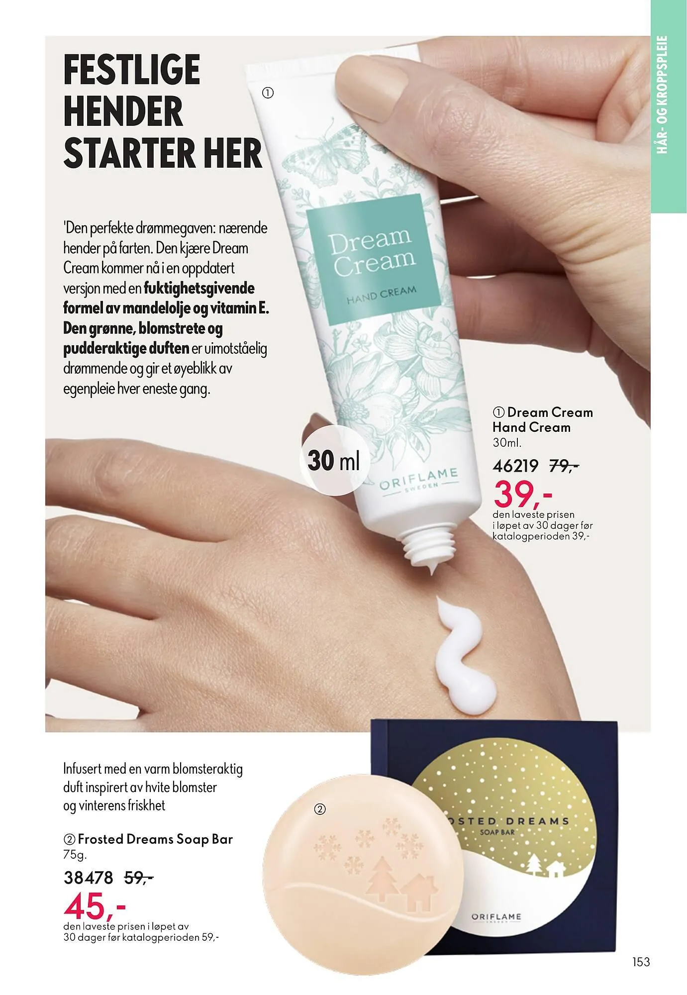 Oriflame katalog fra 2. desember til 9. desember 2025 - kundeavisside 153