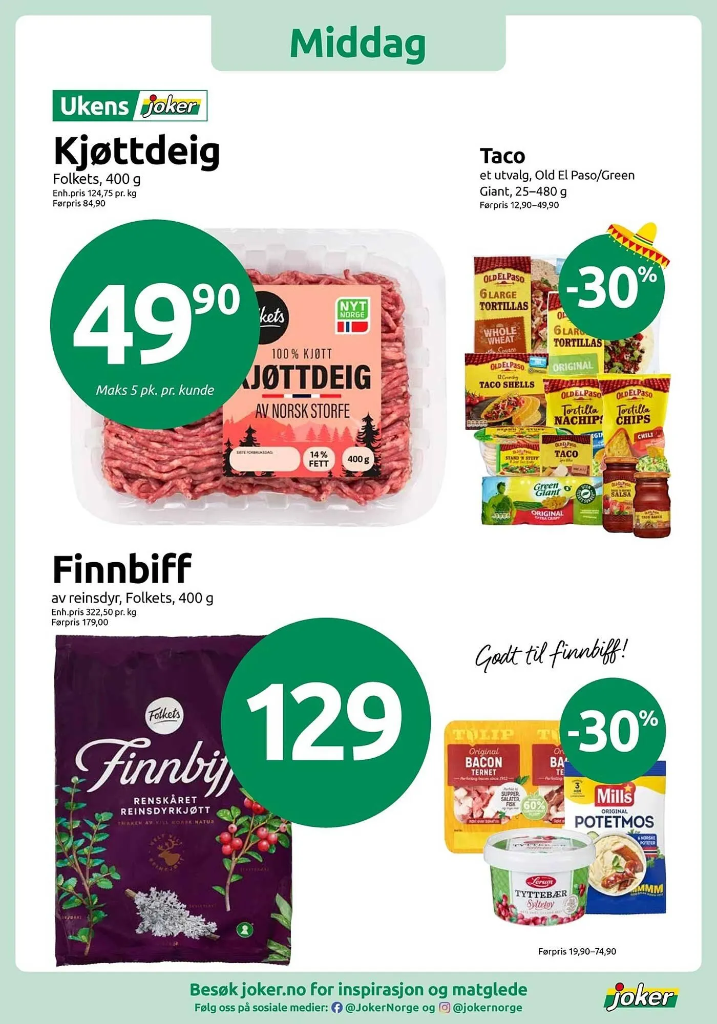 Joker kundeavis fra 4. november til 8. november 2025 - kundeavisside 12