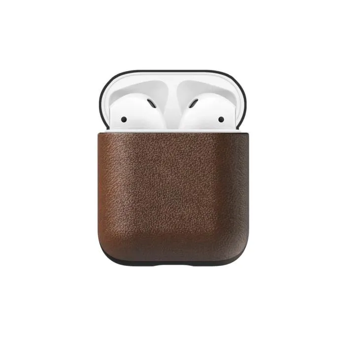 Nomad AirPods skinnetui - Brun