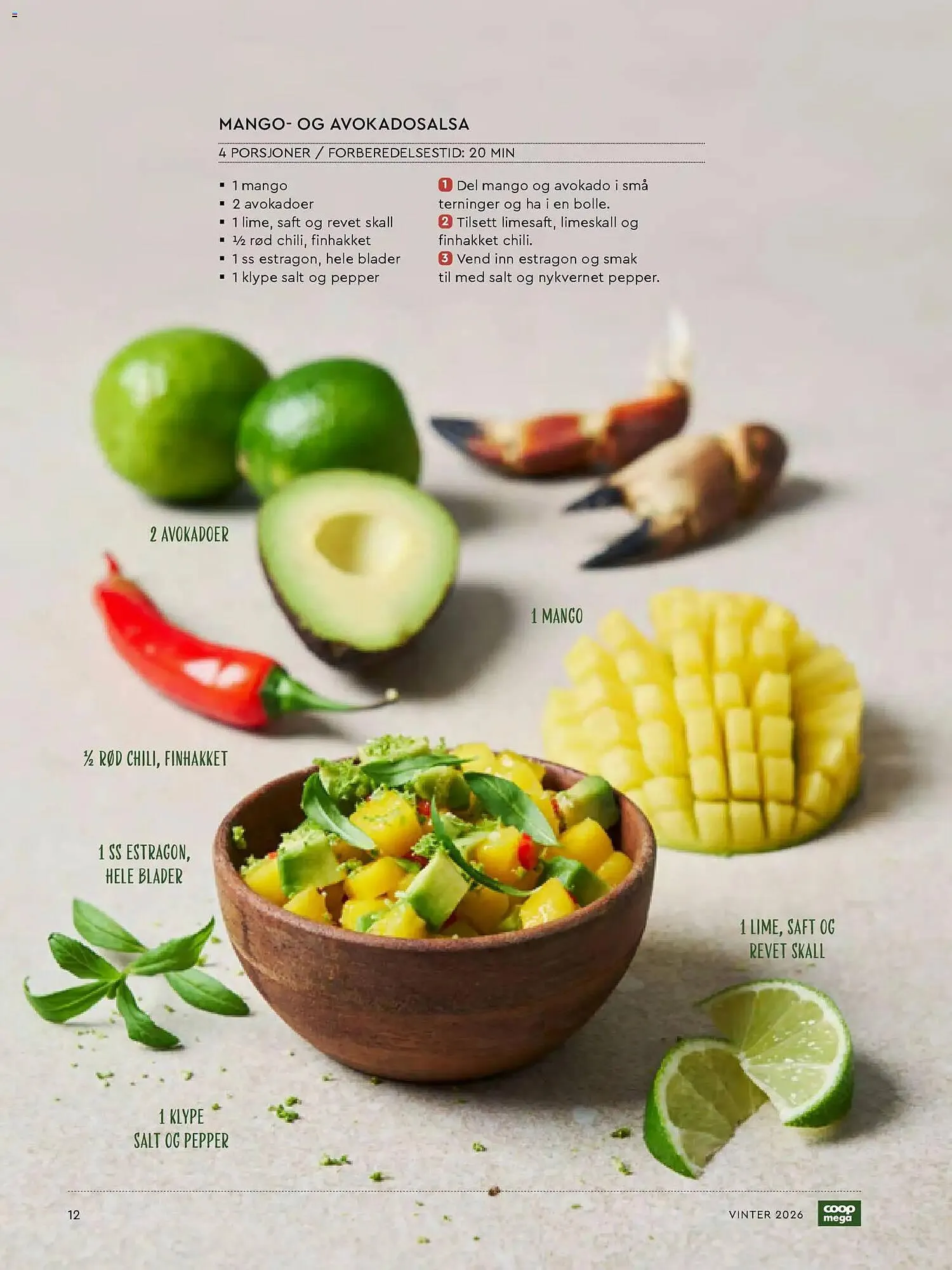 Coop Mega kundeavis fra 7. januar til 6. mars 2026 - kundeavisside 12