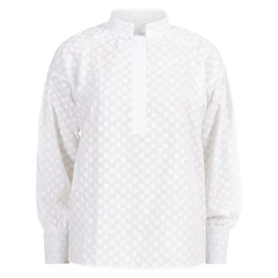 Skjorte med broderi Marthe