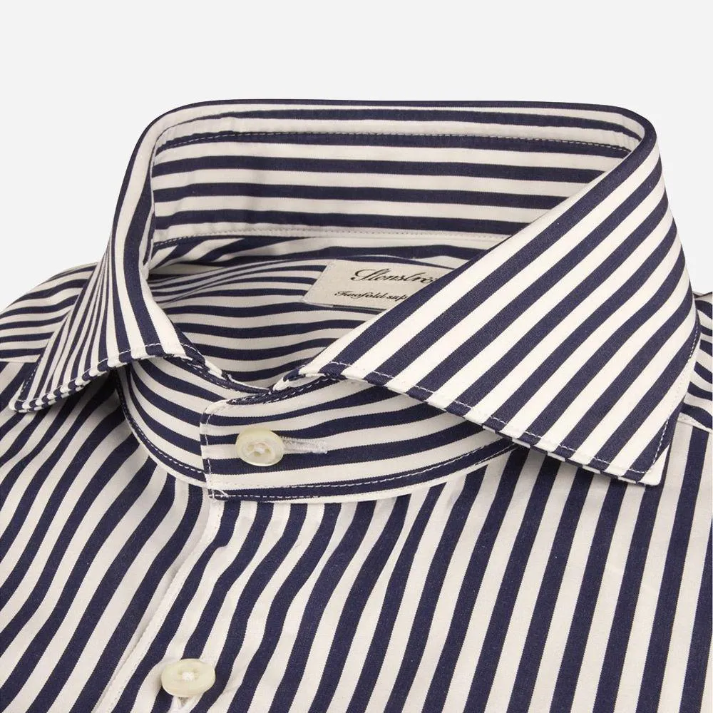 Slimline Stripe Shirt - Blue/White