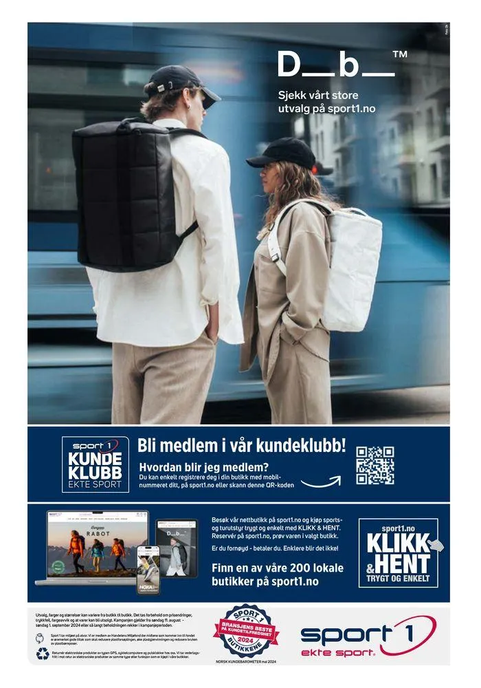 Sport 1 Ekte Sport fra 22. august til 1. september 2024 - kundeavisside 28