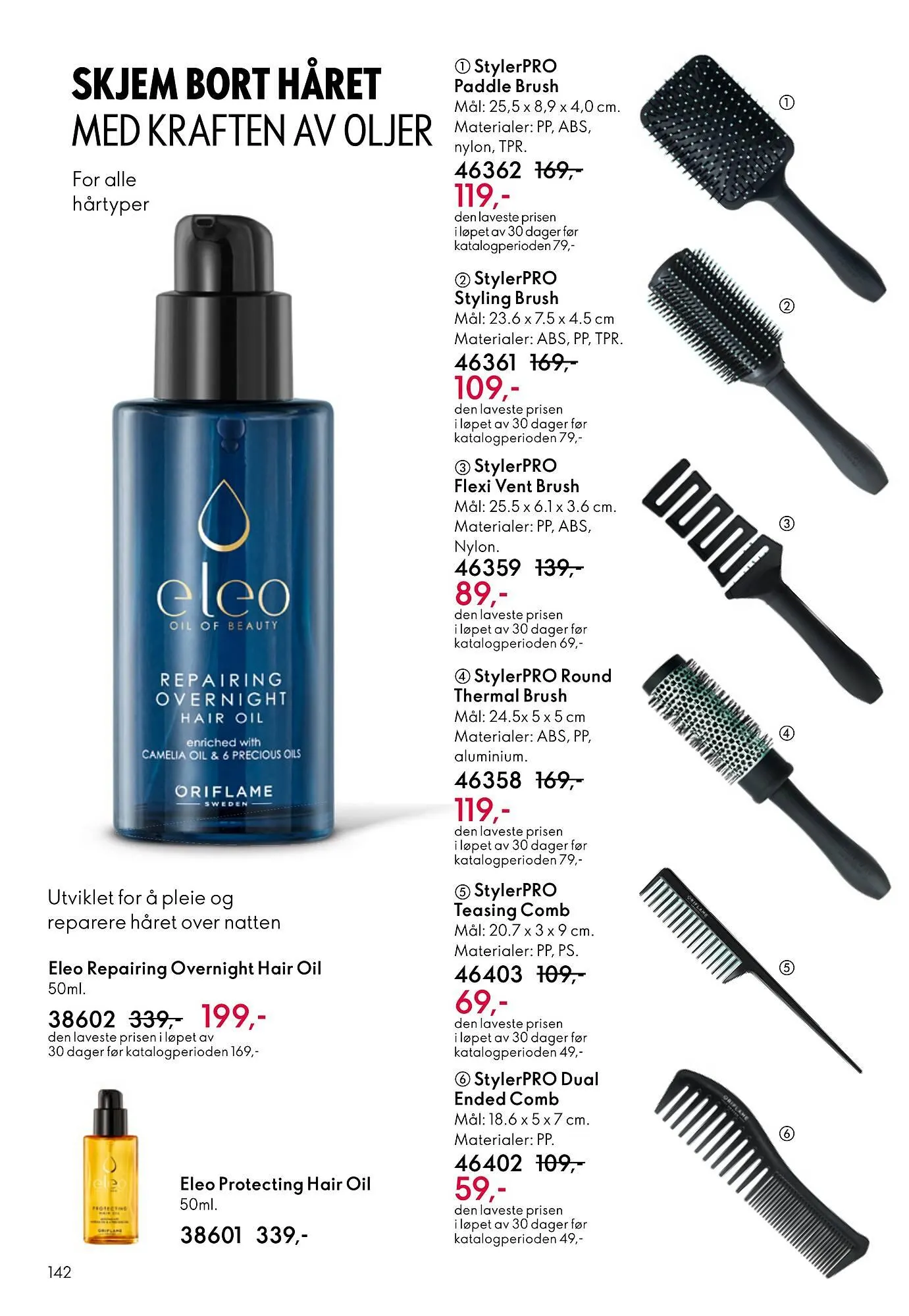Oriflame katalog fra 10. desember til 30. desember 2025 - kundeavisside 142