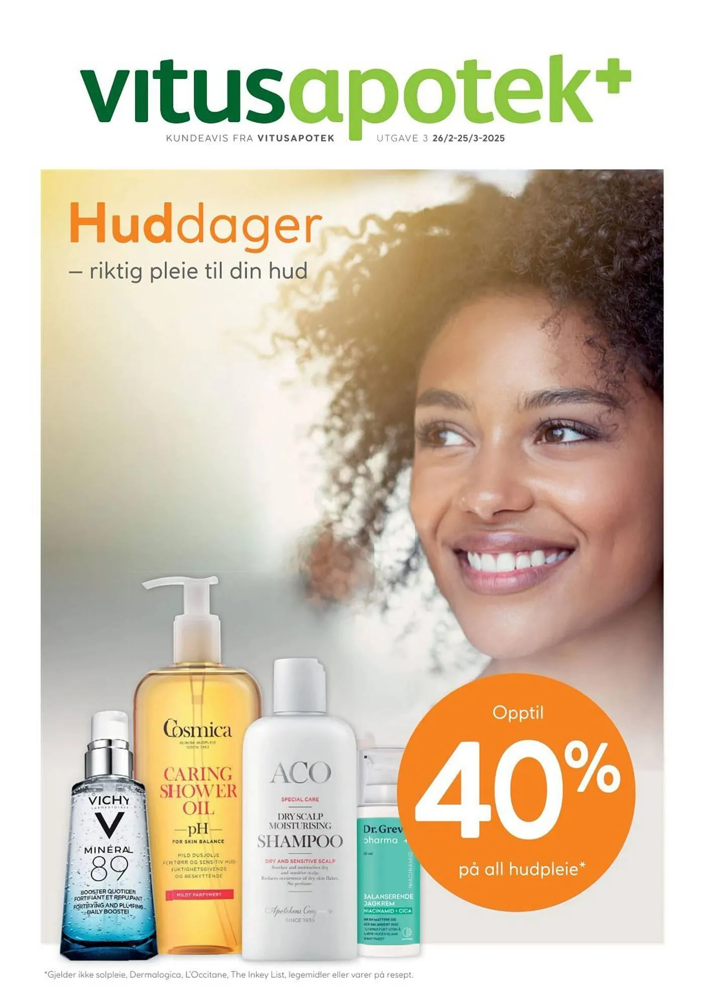 Vitusapotek Kundeavis fra 26. februar til 25. mars 2025 - kundeavisside 1