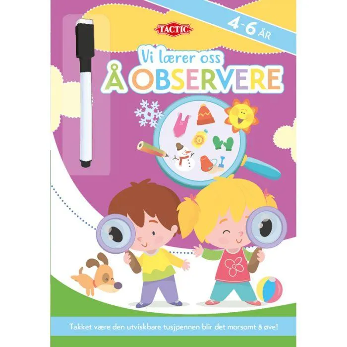 Tactic Aktivitetsbok Vi Lærer Oss: Observering 4-6 år