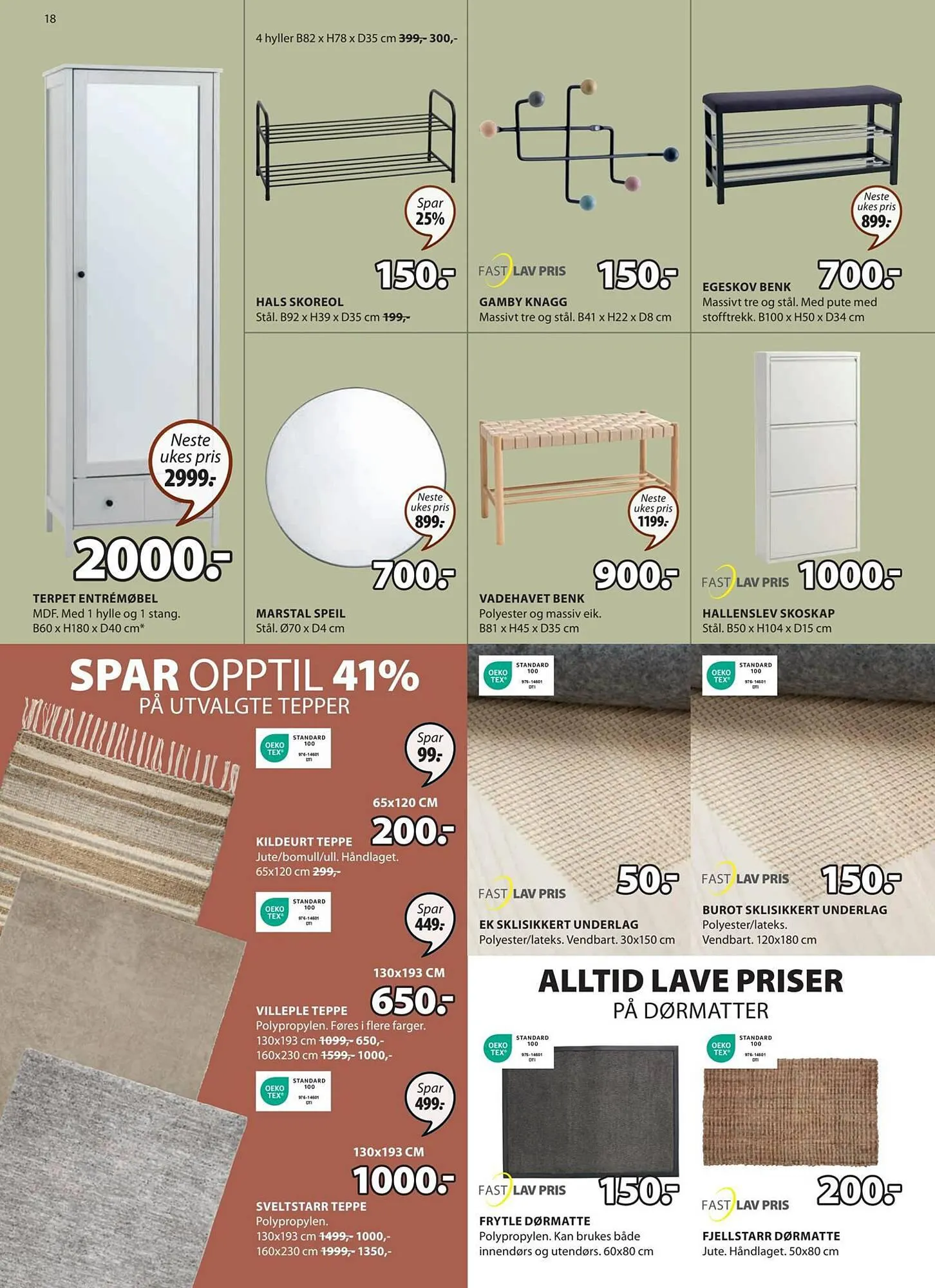 JYSK Kundeavis fra 17. september til 23. september 2023 - kundeavisside 18