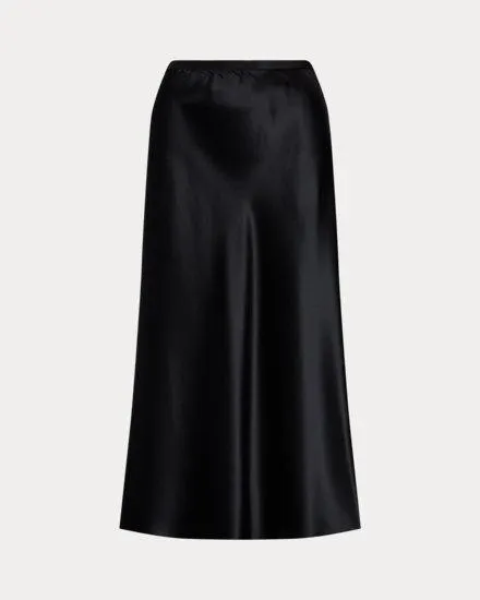 Silk Charmeuse Skirt