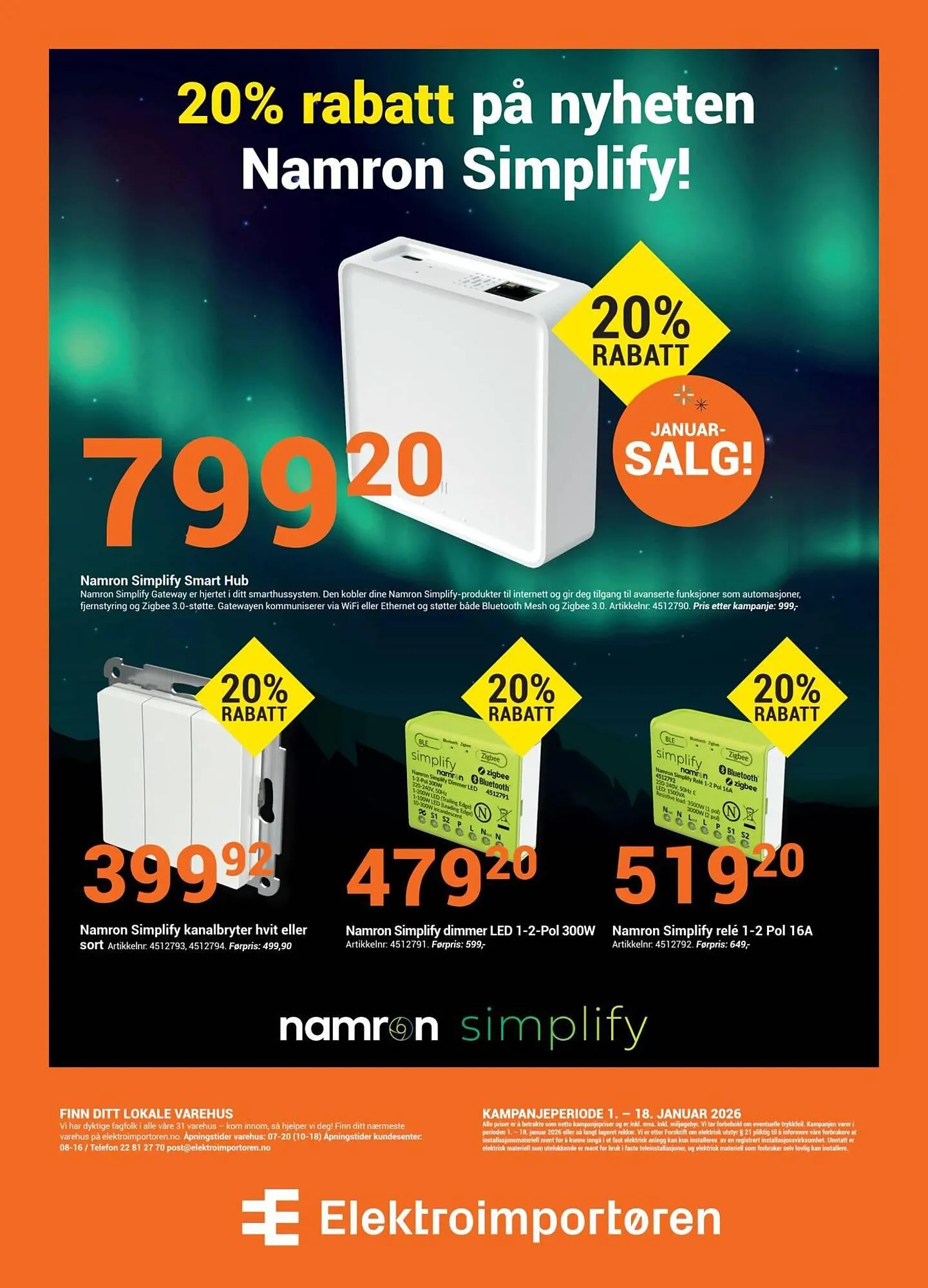 Elektroimportøren kundeavis fra 1. januar til 19. januar 2026 - kundeavisside 12