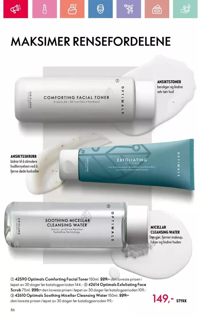 ORIFLAME Kundeavis fra 28. januar til 11. februar 2025 - kundeavisside 86