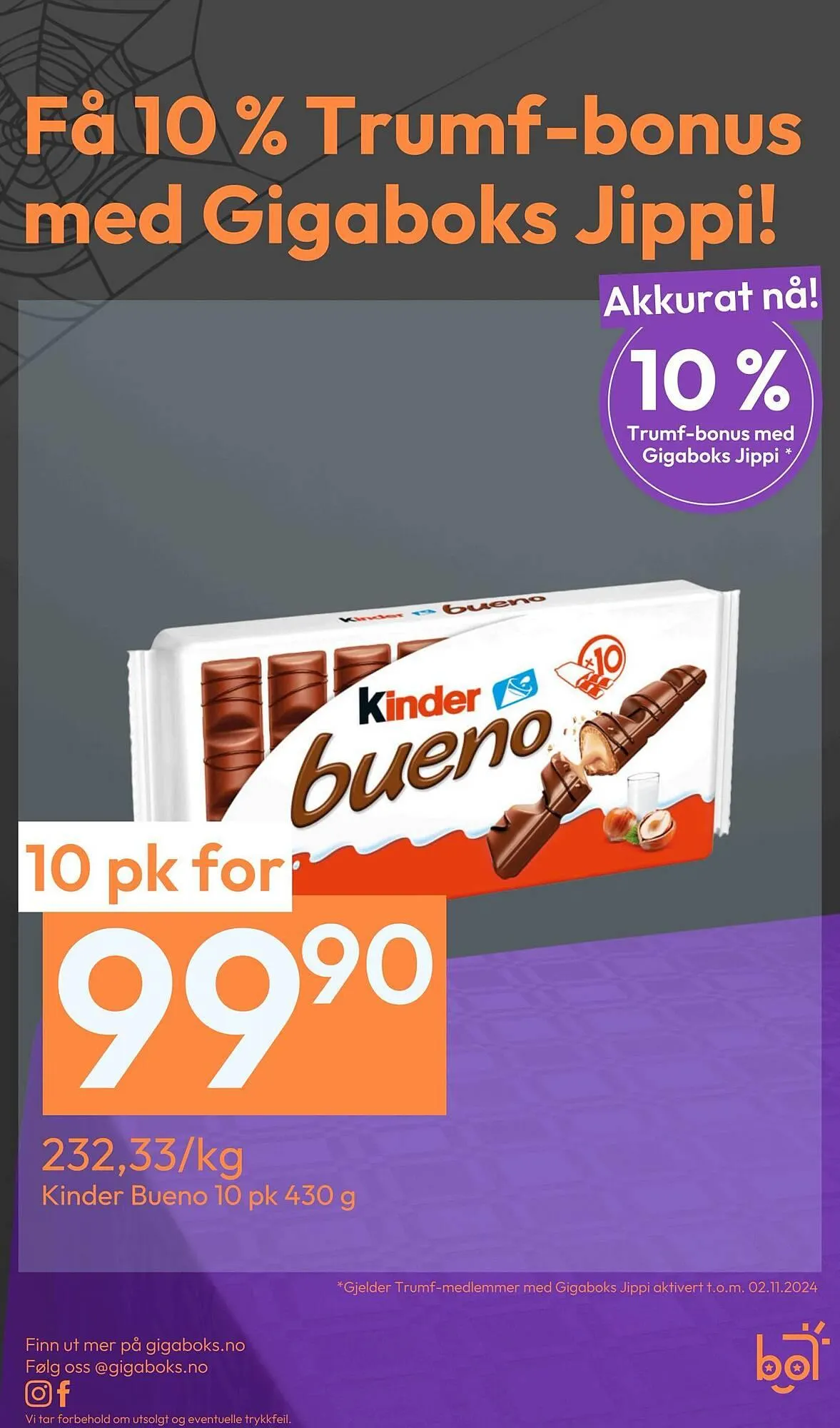 Gigaboks Kundeavis fra 15. oktober til 18. oktober 2024 - kundeavisside 23