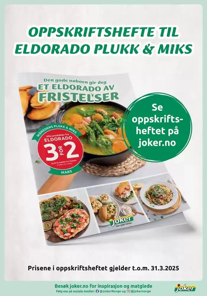 Joker Kundeavis fra 2. mars til 31. mars 2025 - kundeavisside 14